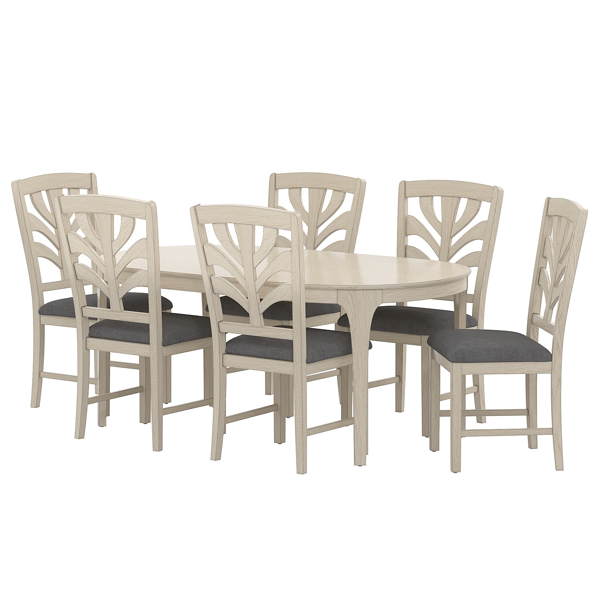Vecelo LOEAET08&3C08GRY2P Dining-Sets - View #2