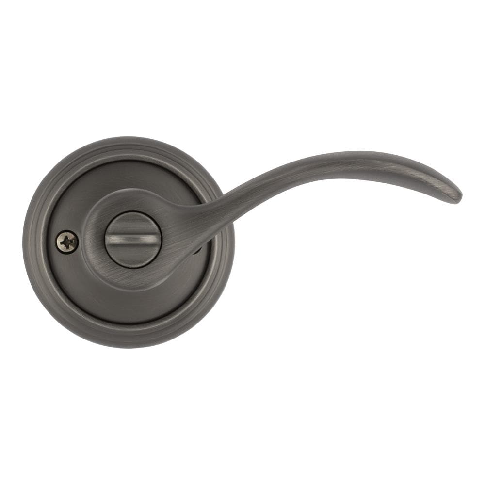 Baldwin Prestige Tobin Slate Exterior Keyed Entry Door Handle With   43108289 