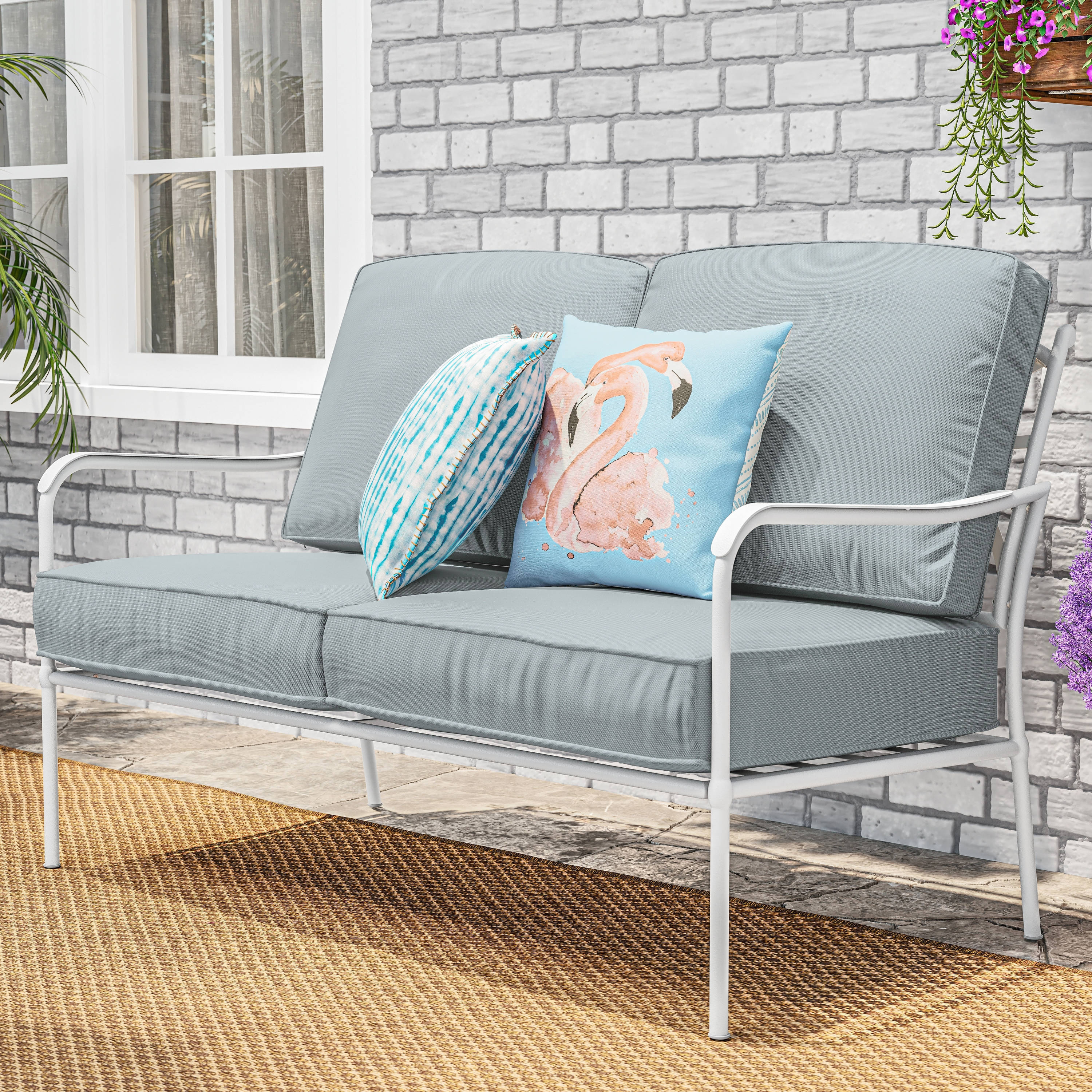 Set of 2 Joia slate grey washcloths 15x21cm , Furniture for Professionals  - Decoration Brands
