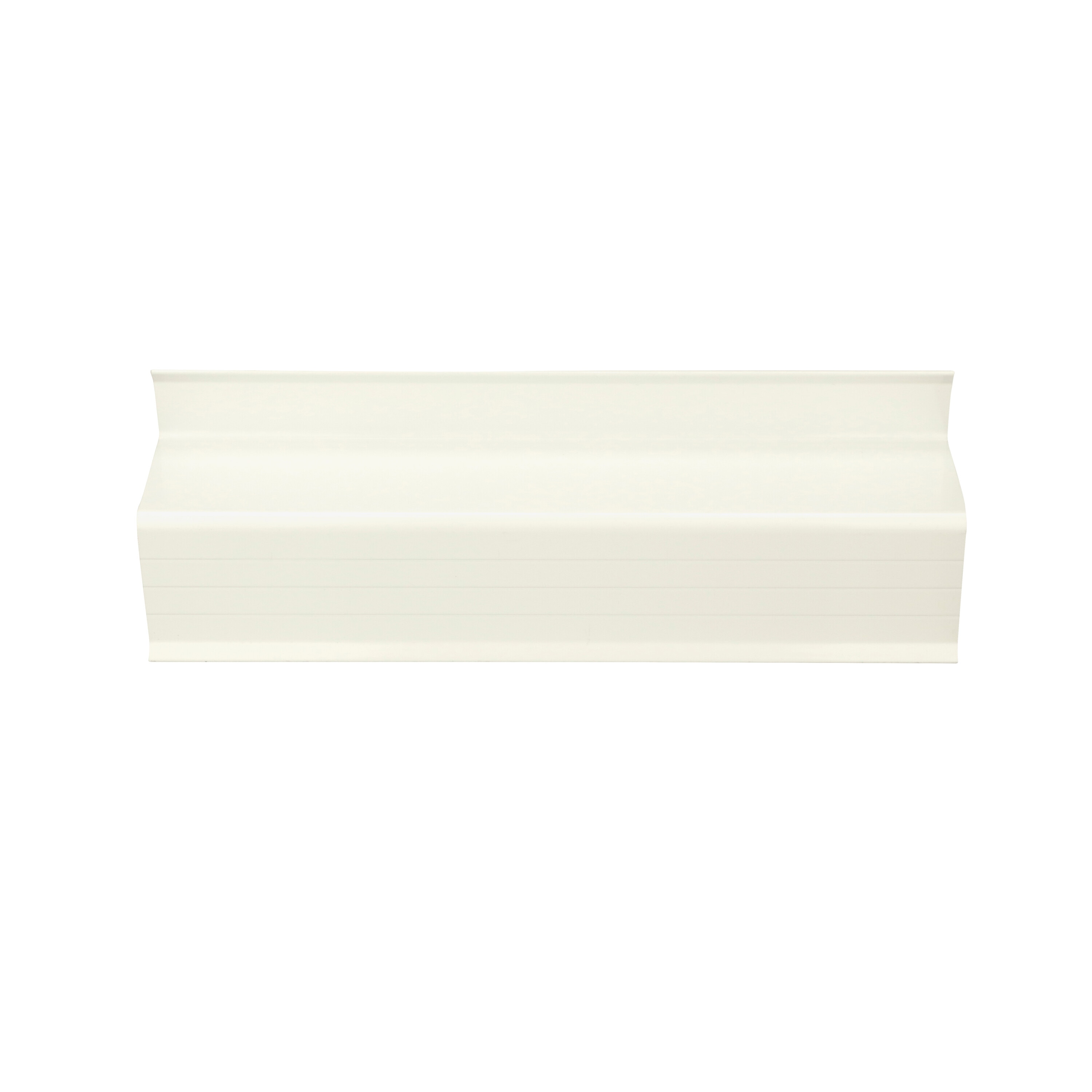 Bertha 11WH99 99-in x 2-in White Aluminum Hurricane Header/Track