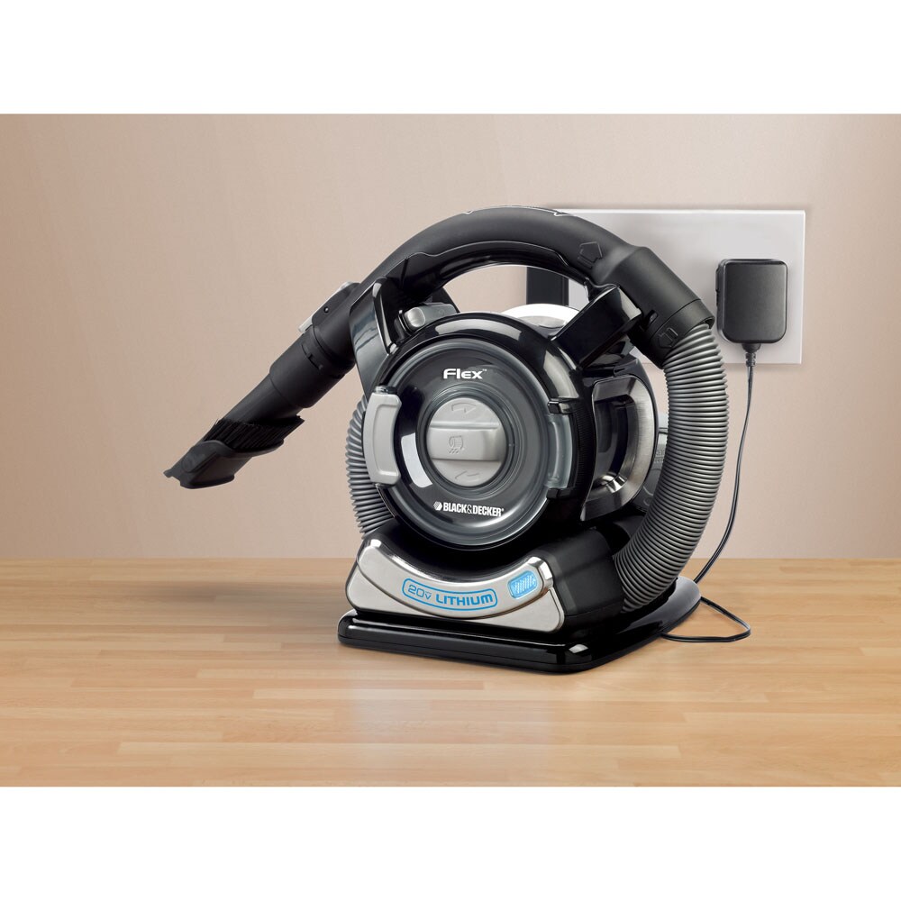 Black Decker BDH2000FL 20-volt Max Lithium Ion Flex Vacuum for sale online