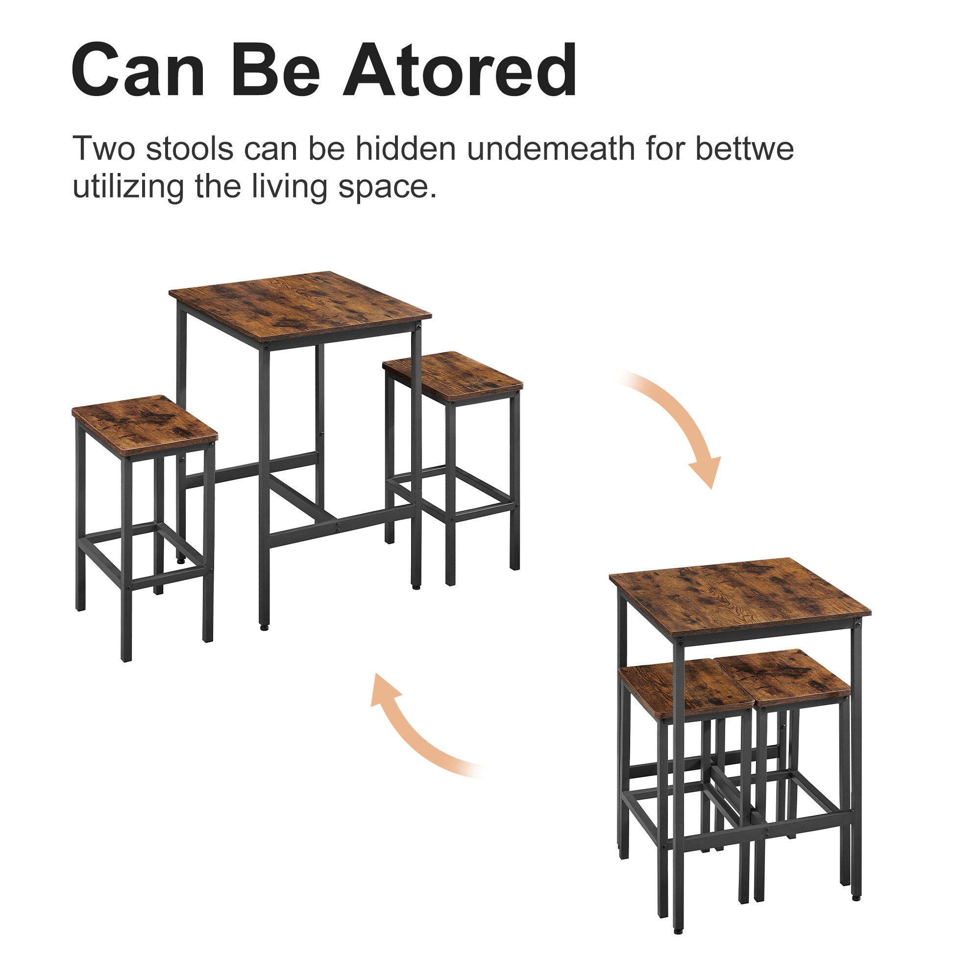 Mondawe OR-30010-GP Dining-Sets - View #5