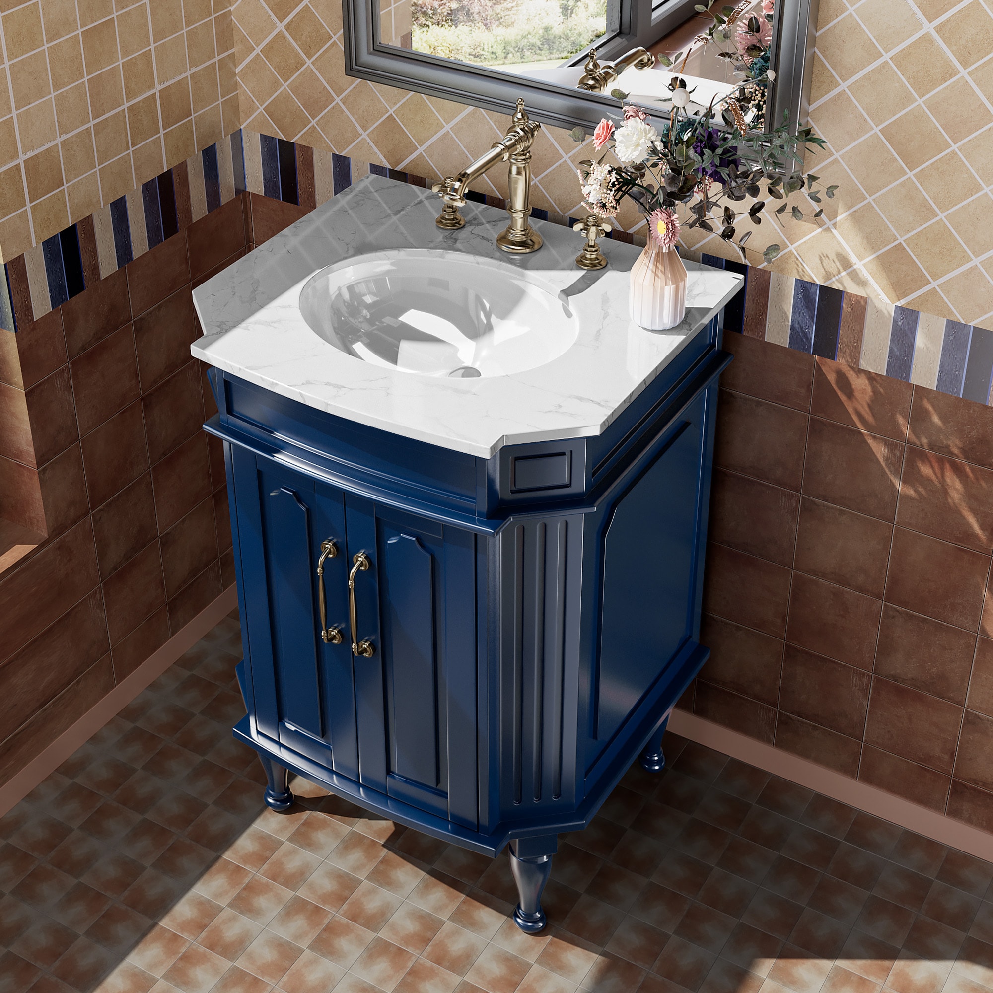 JEAREY GQSF-S-BK Bath-Vanity-Combo - View #2