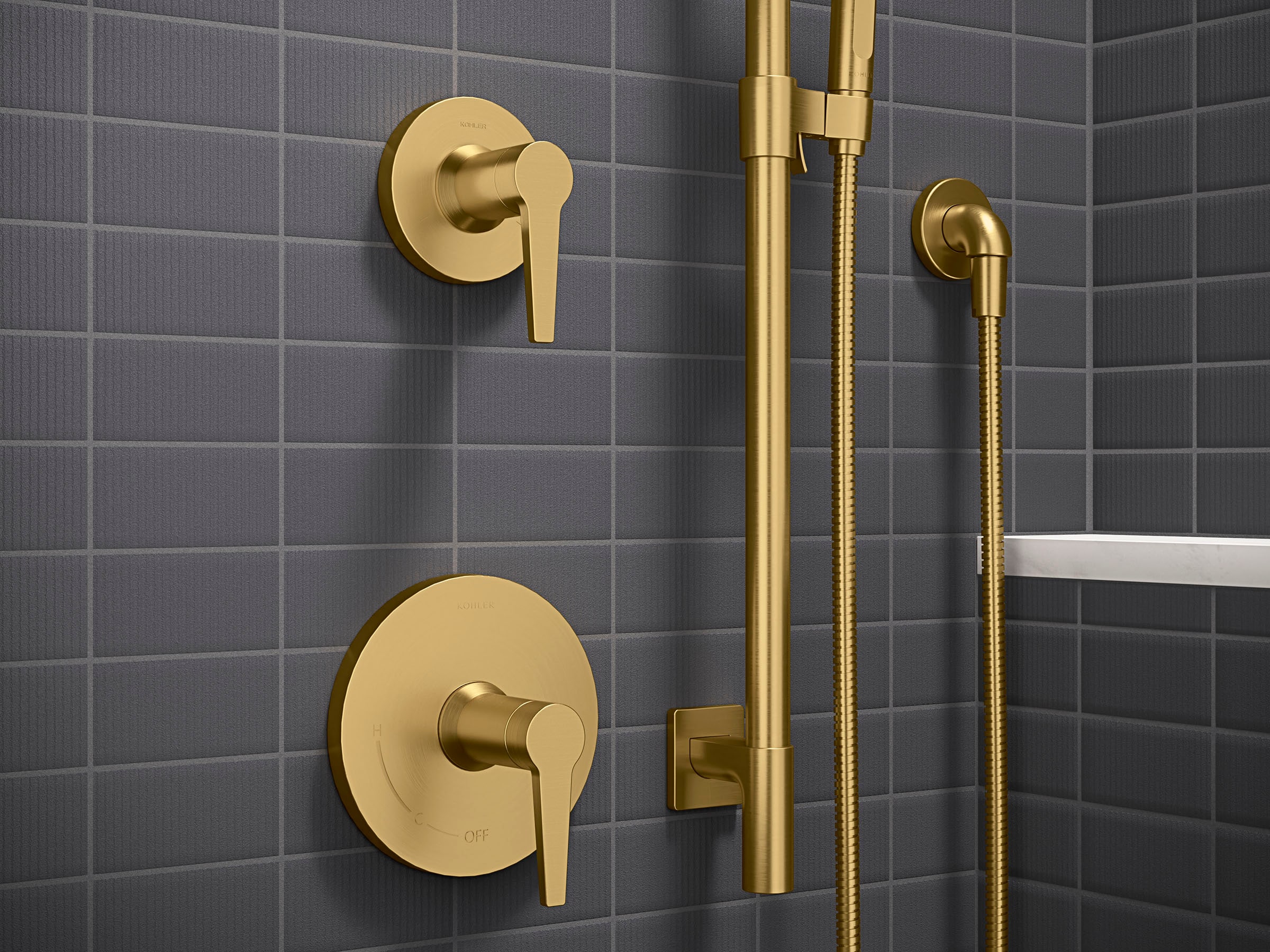 KOHLER 22172-2MB Bath-Shower-Facc - View #3