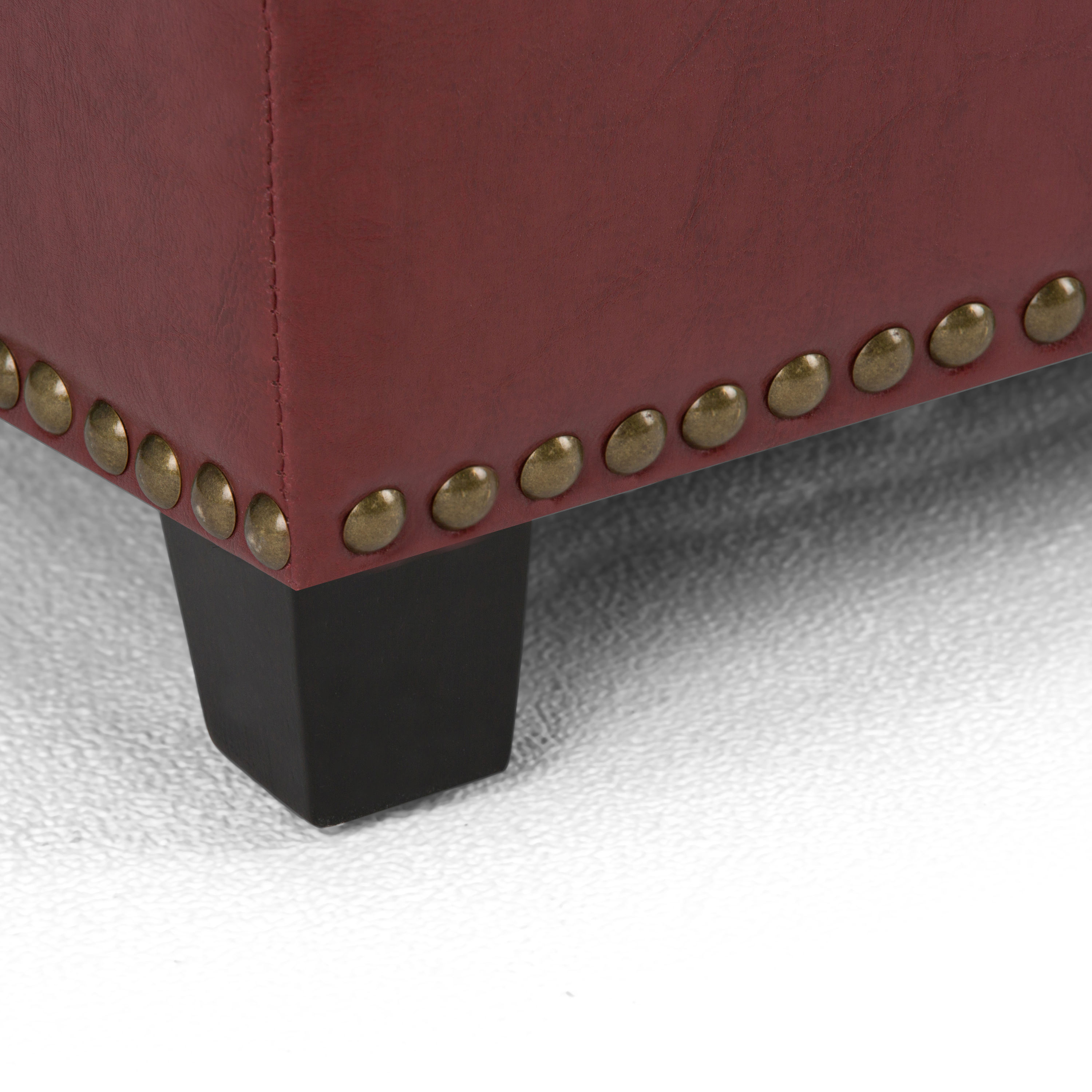 Simpli Home 3AXCOT-240-RRD Indoor-Ottomans - View #4