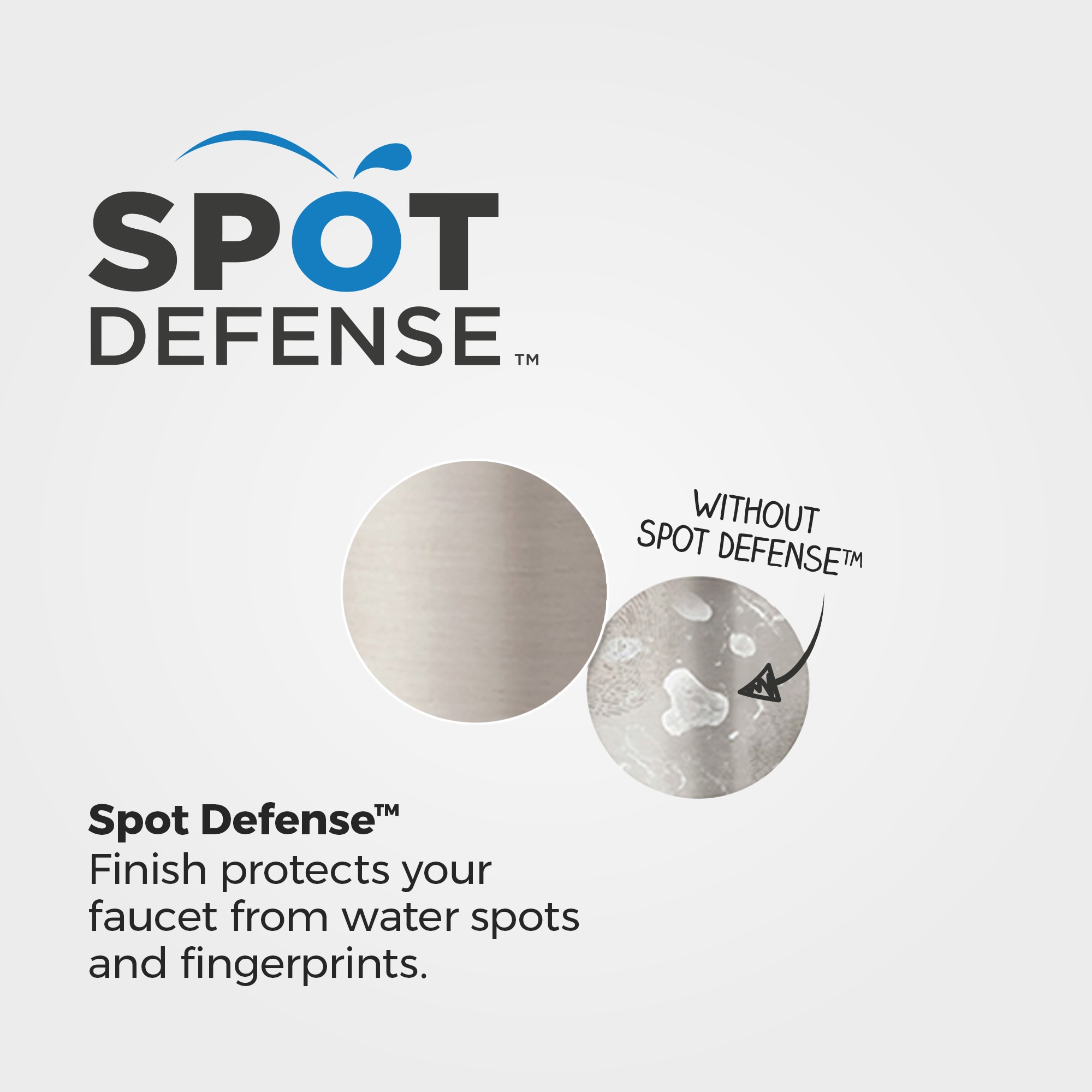 Spot Defense Brushed Nickel Vaneri BPH-VRI0GS Toilet Paper Holder
