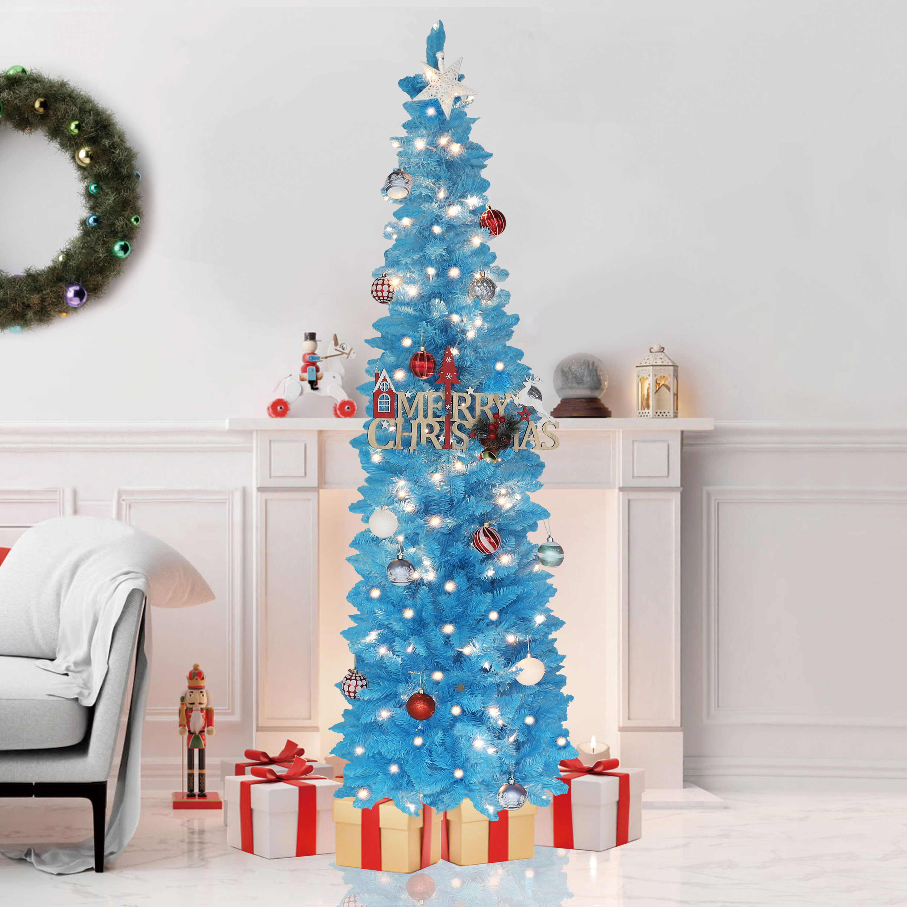 VEIKOUS HP-1001-D1 Artificial-Christmas-Trees - View #2