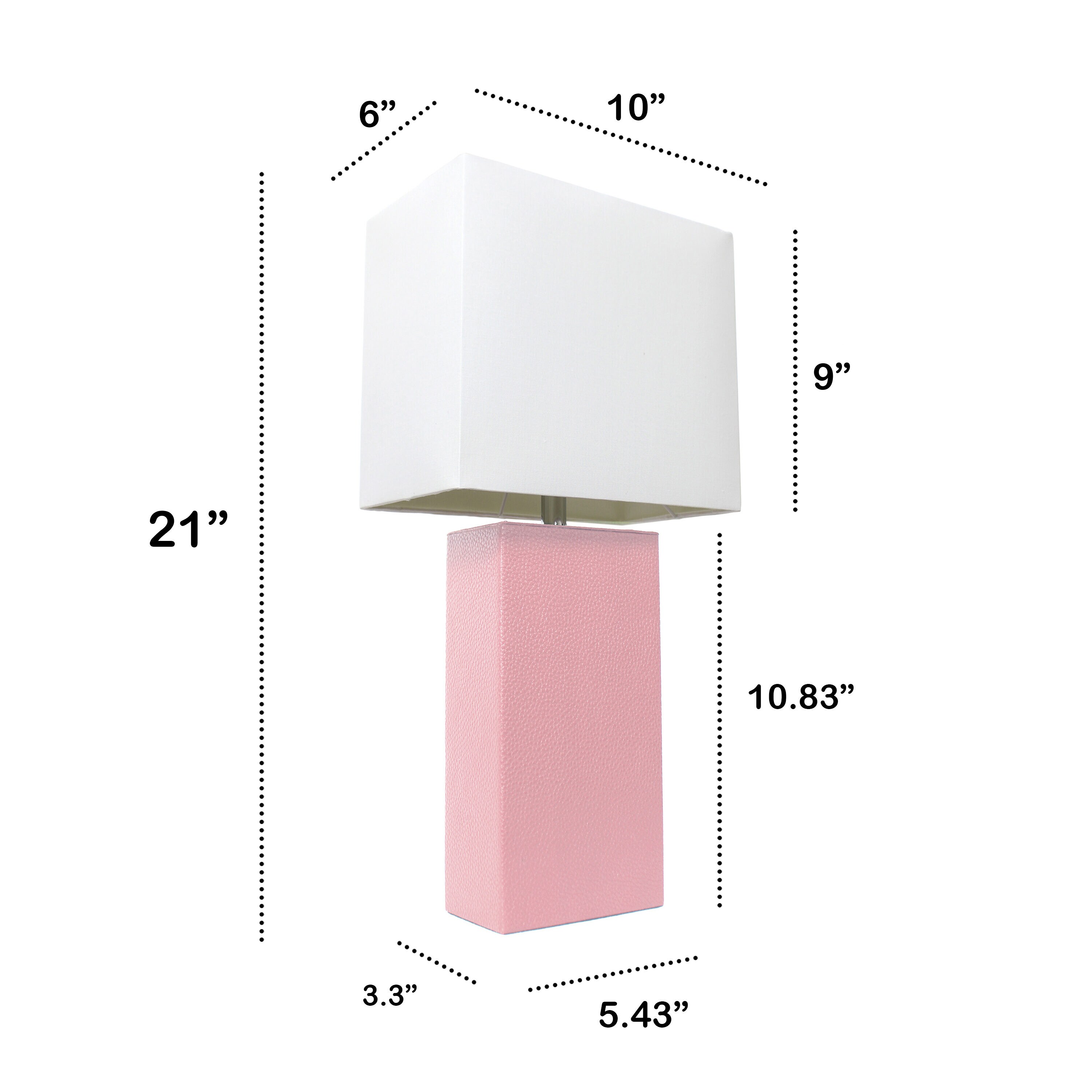 Elegant Designs LT1025-PNK Table-Lamps - View #4
