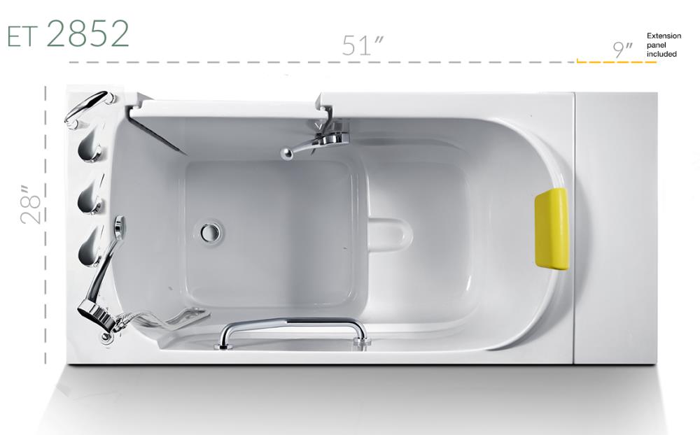 Energy Tubs ET-D2852-KX-RWS bathtubs - View #3