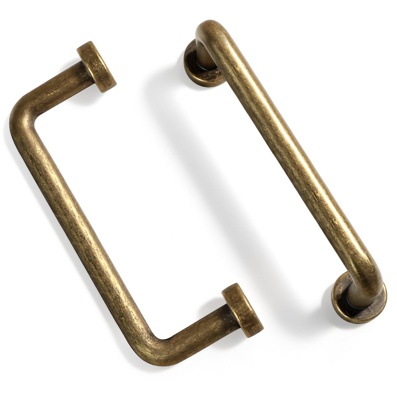 Miaokesen 1827GT-76 3-in , 76mm Center to Center Antique Brass Cylindrical Handle 6 -Pack
