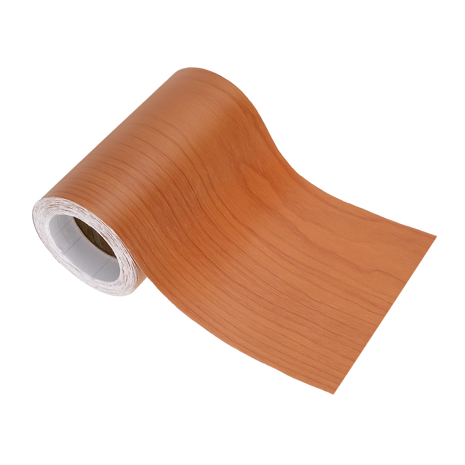 PATIKIL Wood Grain Repair Tape 4.7in x33ft Self Adhesive Realistic Textured Repair Tape Patch for Floor Door Table Cabinets Desk Red Cherry