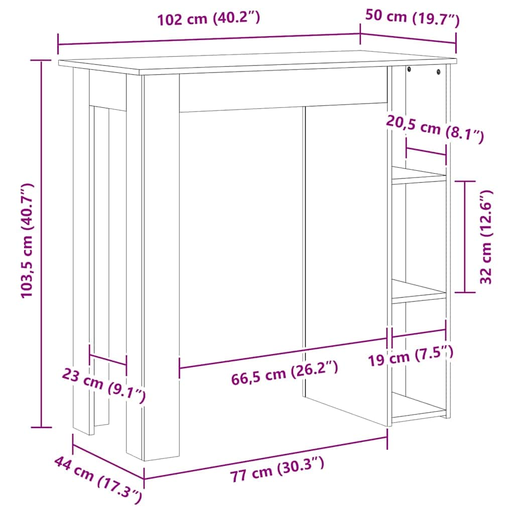 vidaXL 809458 Dining-Tables - View #7
