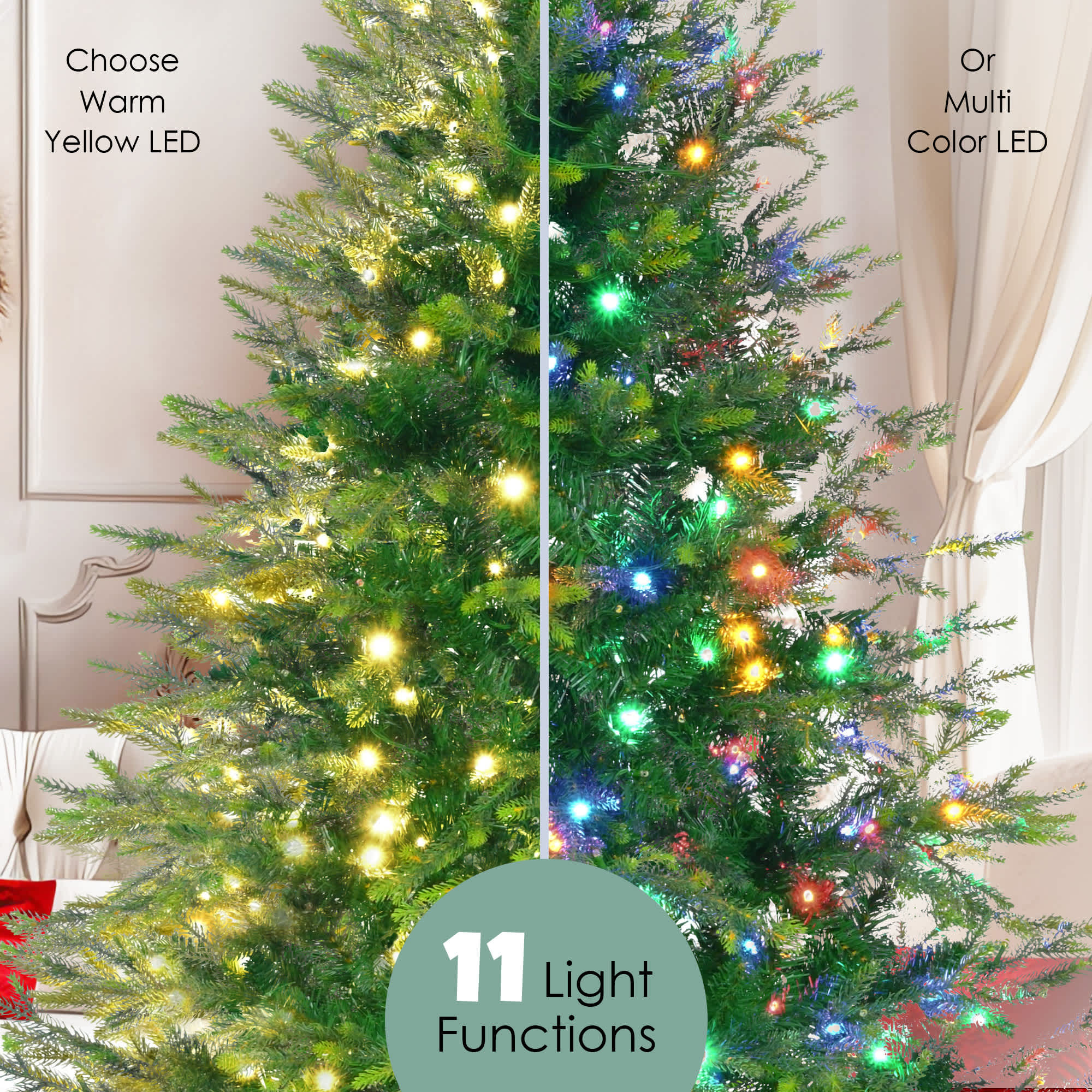 Bestier USLOW-N704P198430F Artificial-Christmas-Trees - View #6