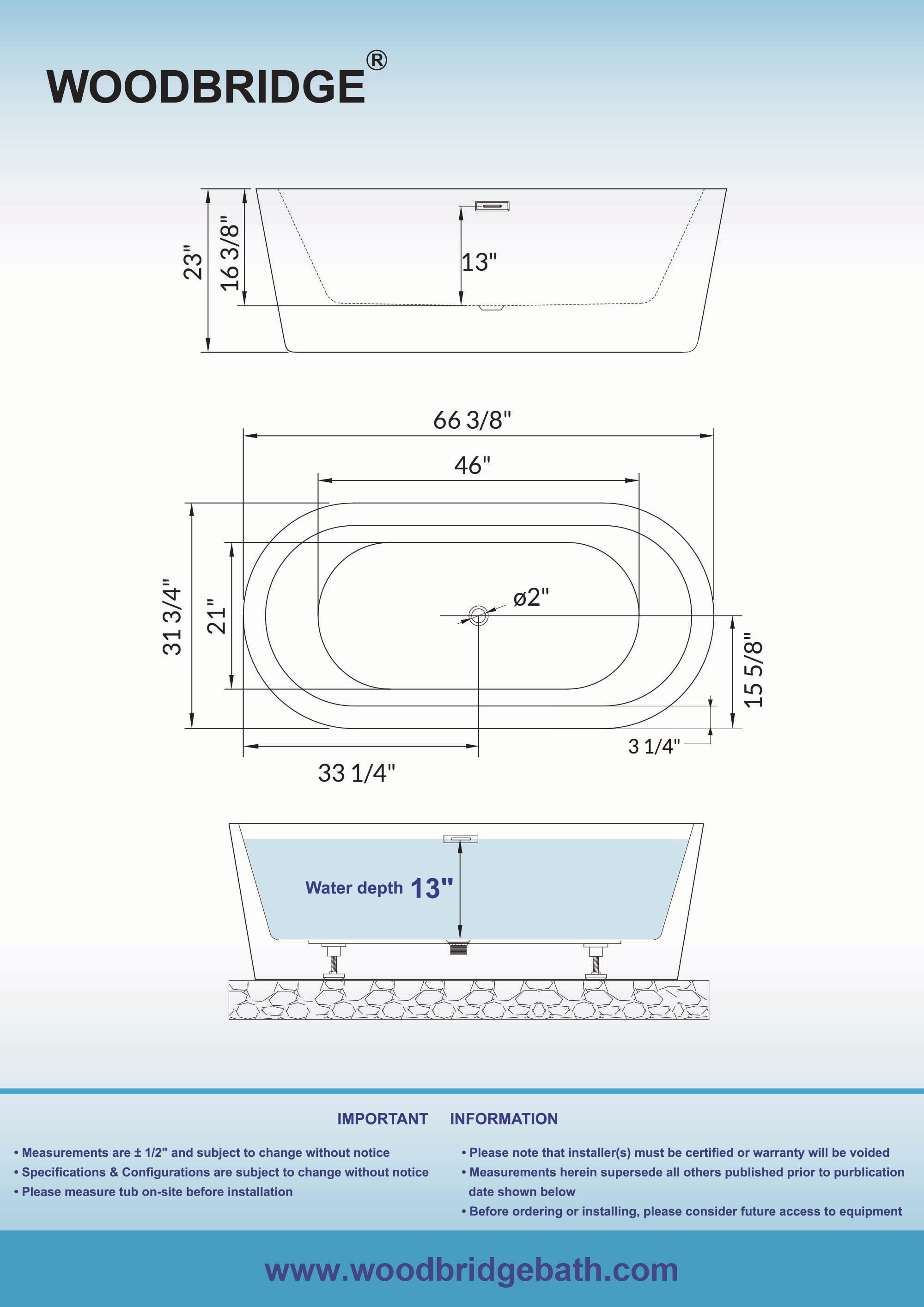 Woodbridge LB281 bathtubs - View #17
