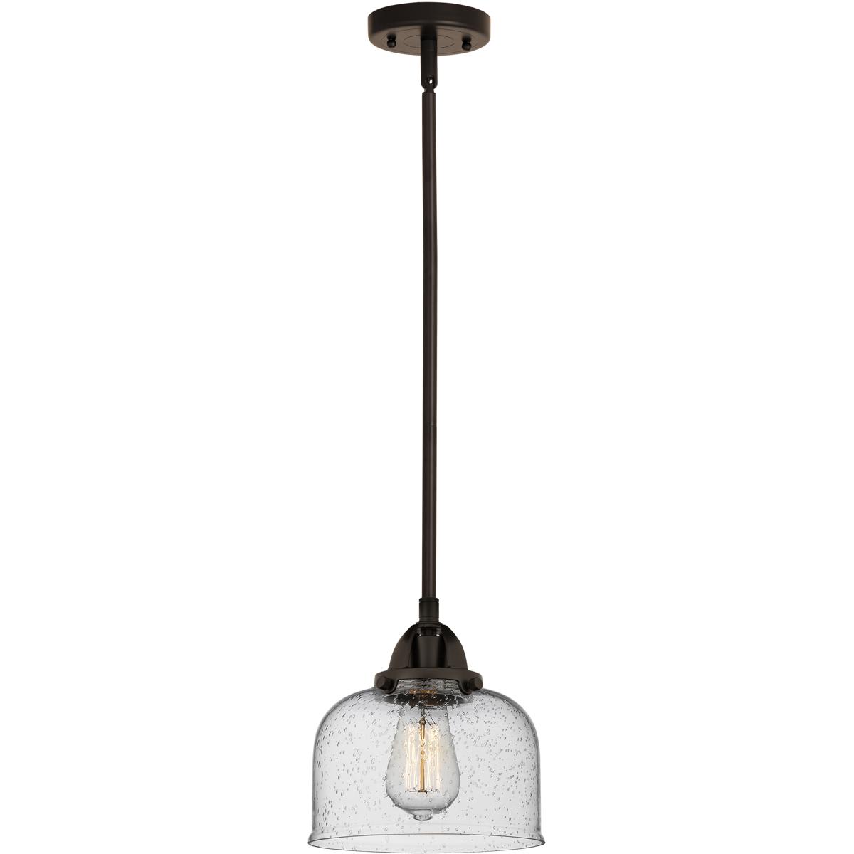 Innovations Lighting 2130004 288-1S-OB-G74-LED Nouveau 2 Bell Mini Pendant