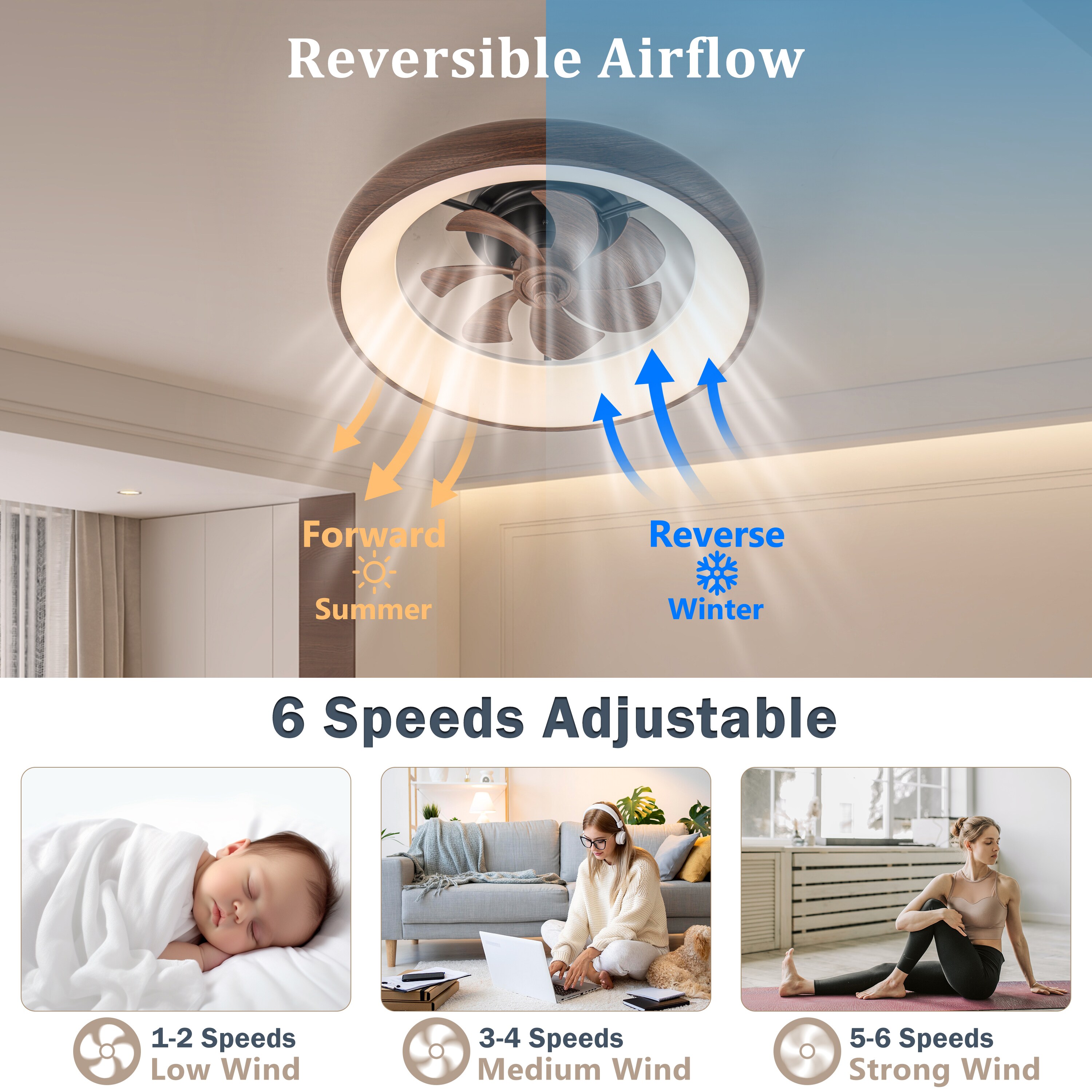 C Cattleya LCA2618-CFP Ceiling-Fans - View #4