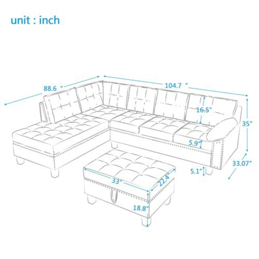CASAINC TR-ST000004AAE Sofas-Loveseats - View #3