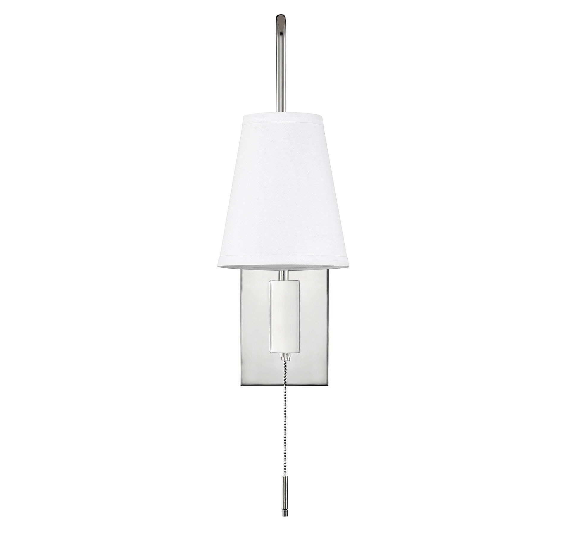 Owen Polished Nickel Dimmable Adjustable Wall Sconce