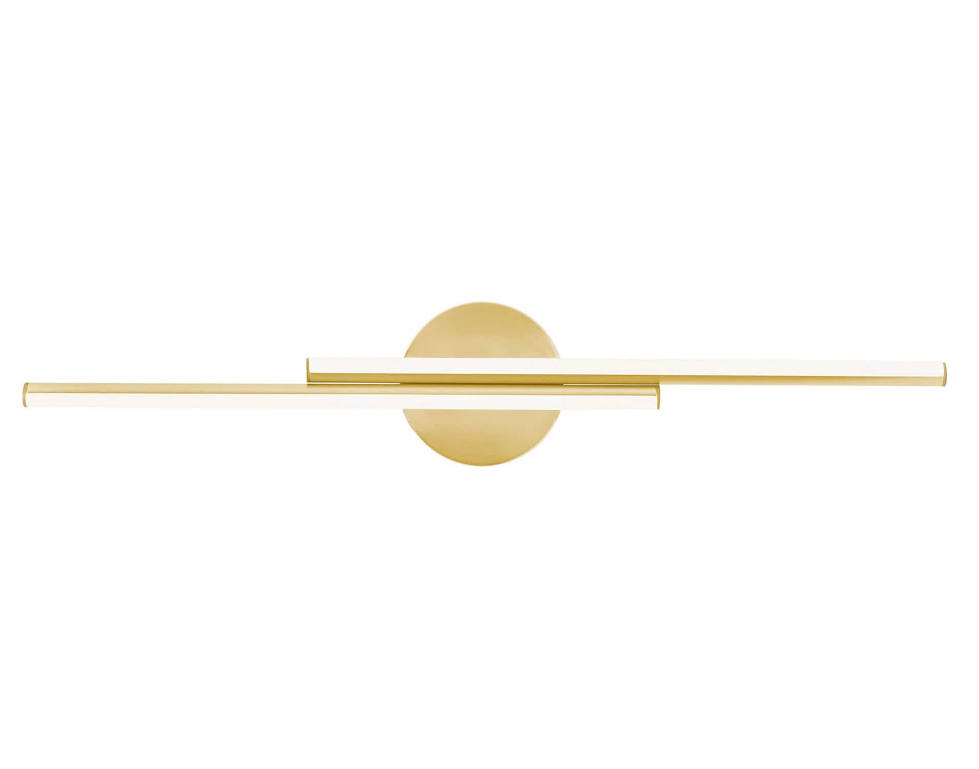 Ella 24'' Satin Brass LED Dimmable Vanity Light