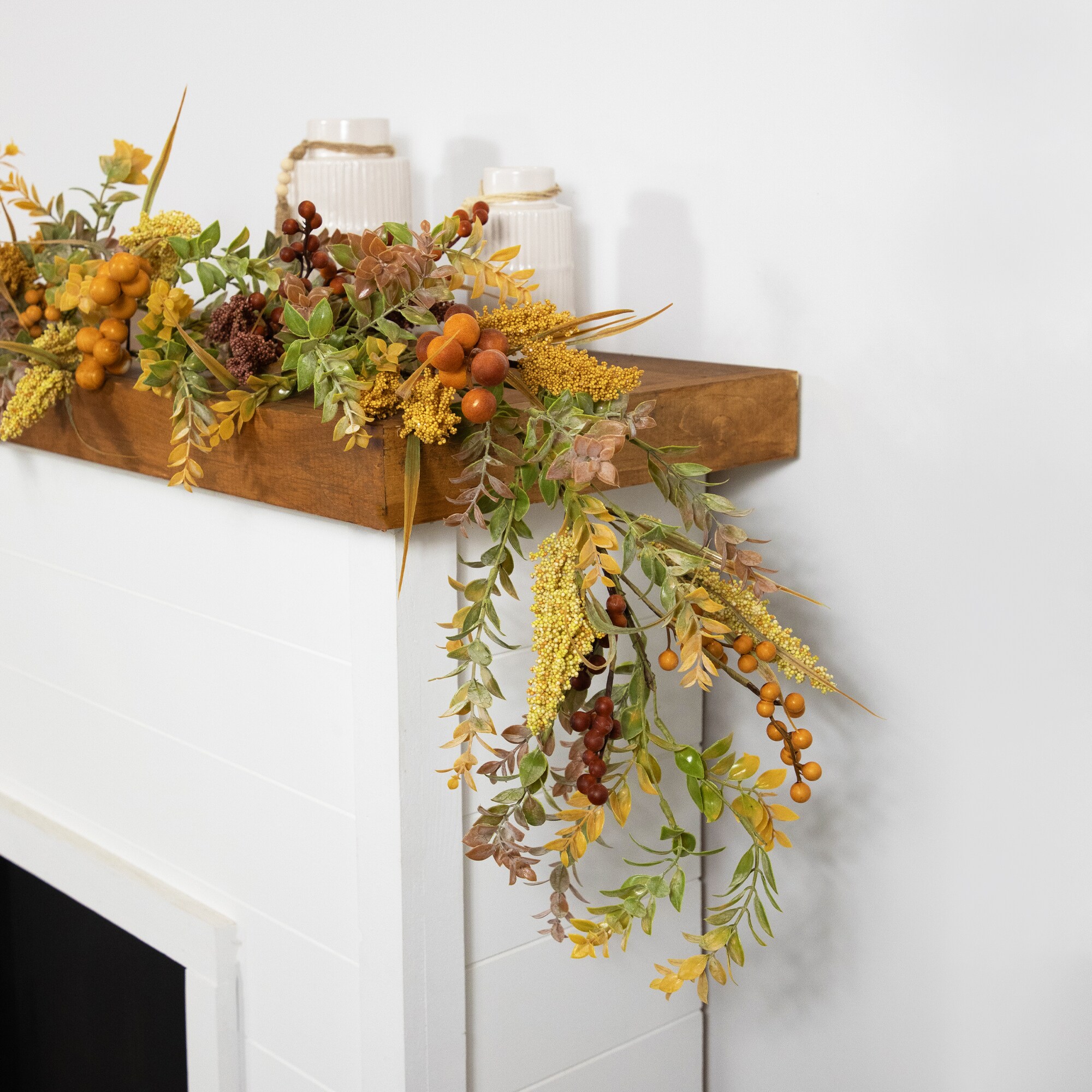 Northlight 35762376 Artificial-Thanksgiving-Wreaths - View #3