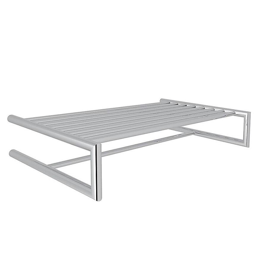 Rohl Modern Polished Chrome Wall Mount Towel Rack Rohl Modern Polished Chrome Wall Mount Towel Rack