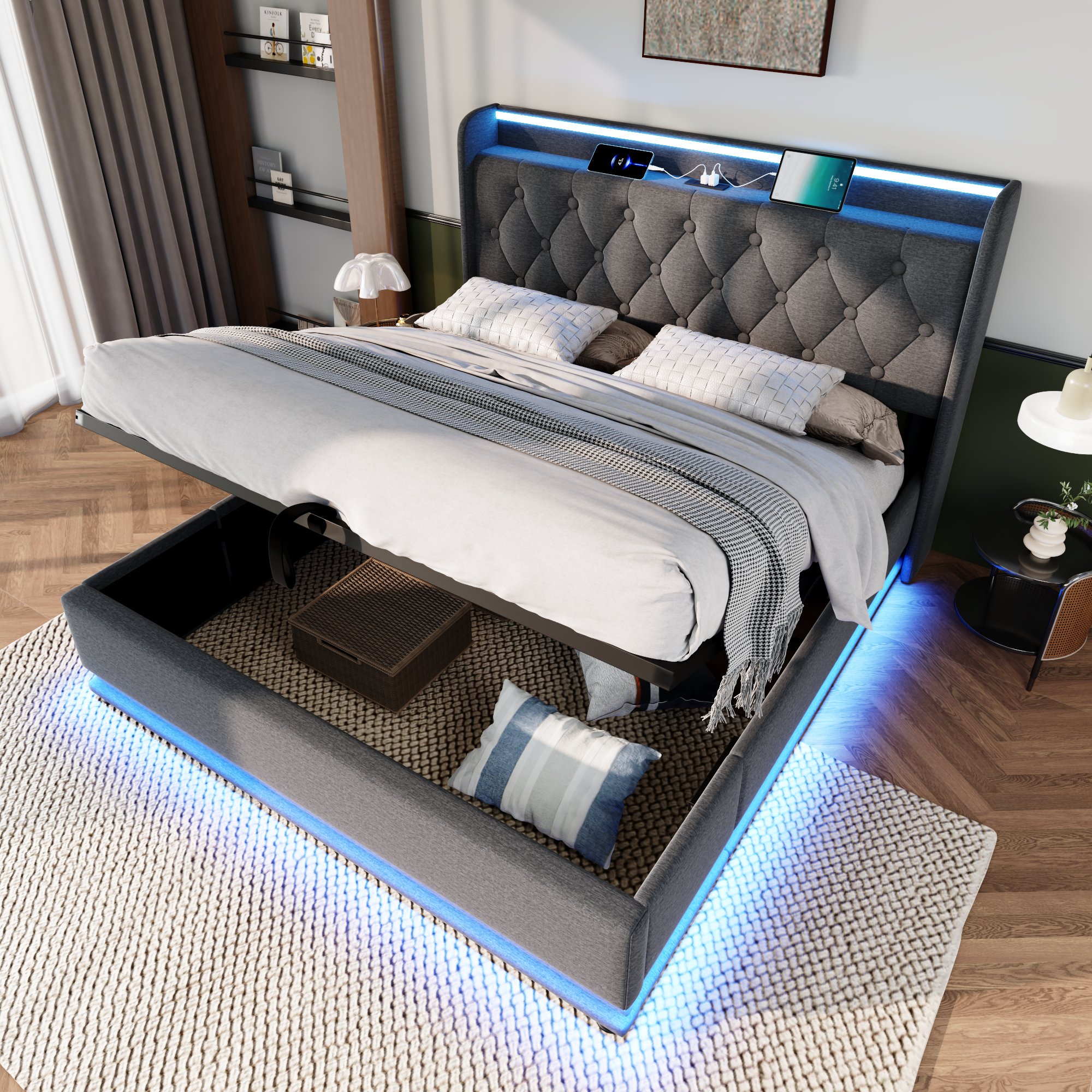 ModernLuxe L3P-N736P188806G beds - View #16