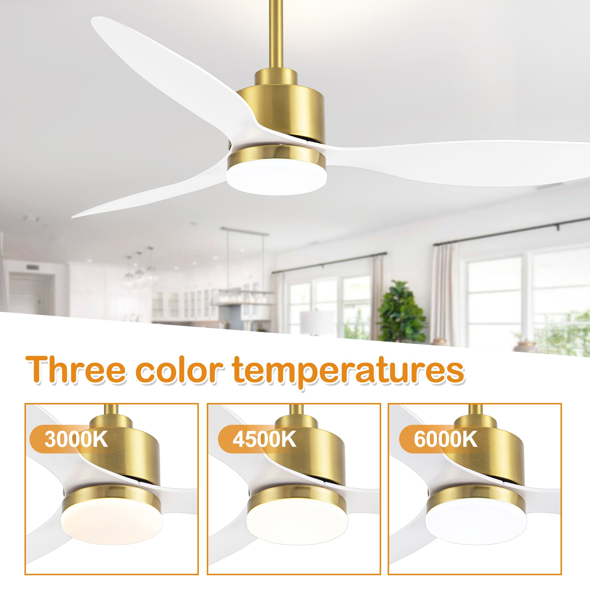 Breezary 30007-WH Ceiling-Fans - View #5