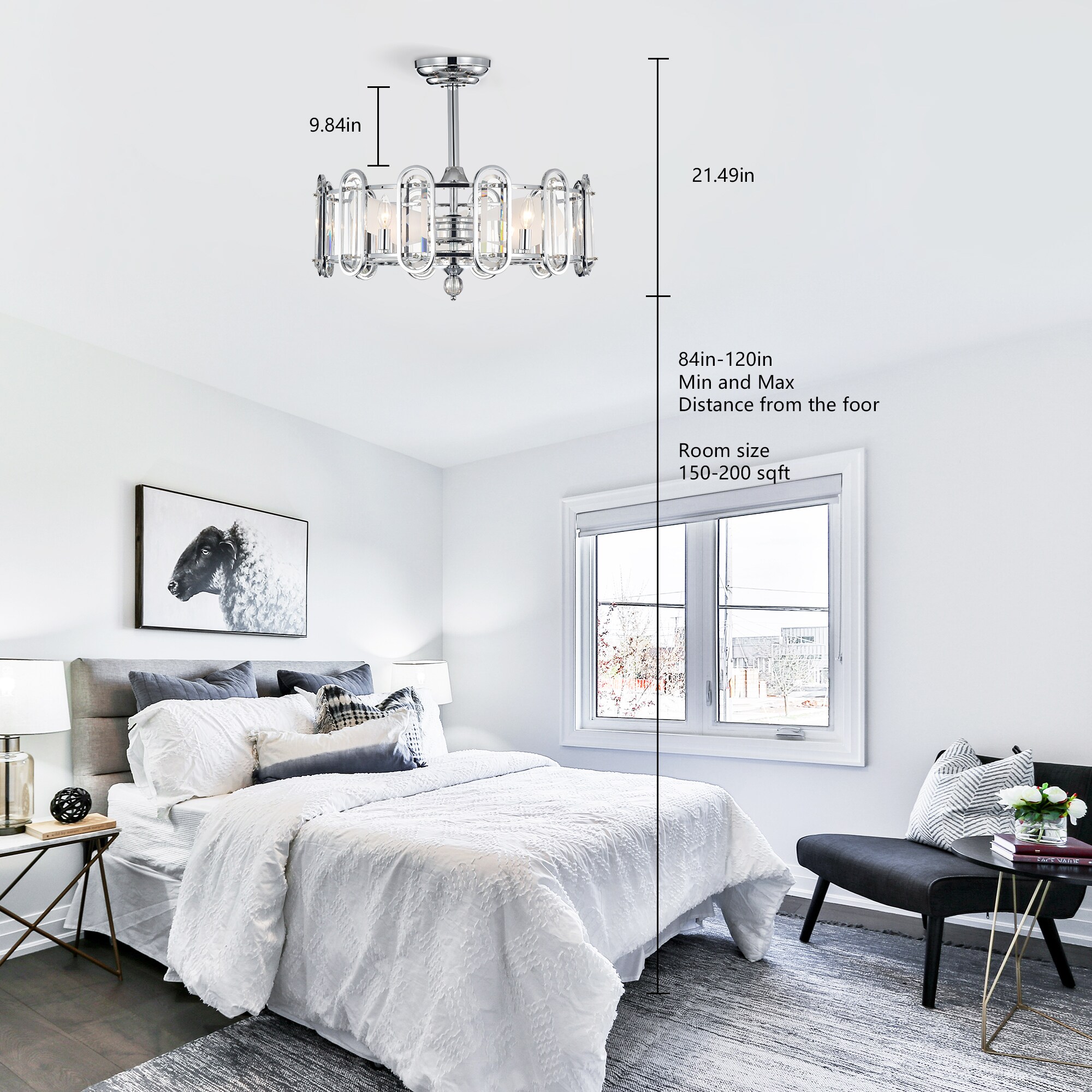 Oaks Decor BDHEMP153023 Ceiling-Fans - View #5