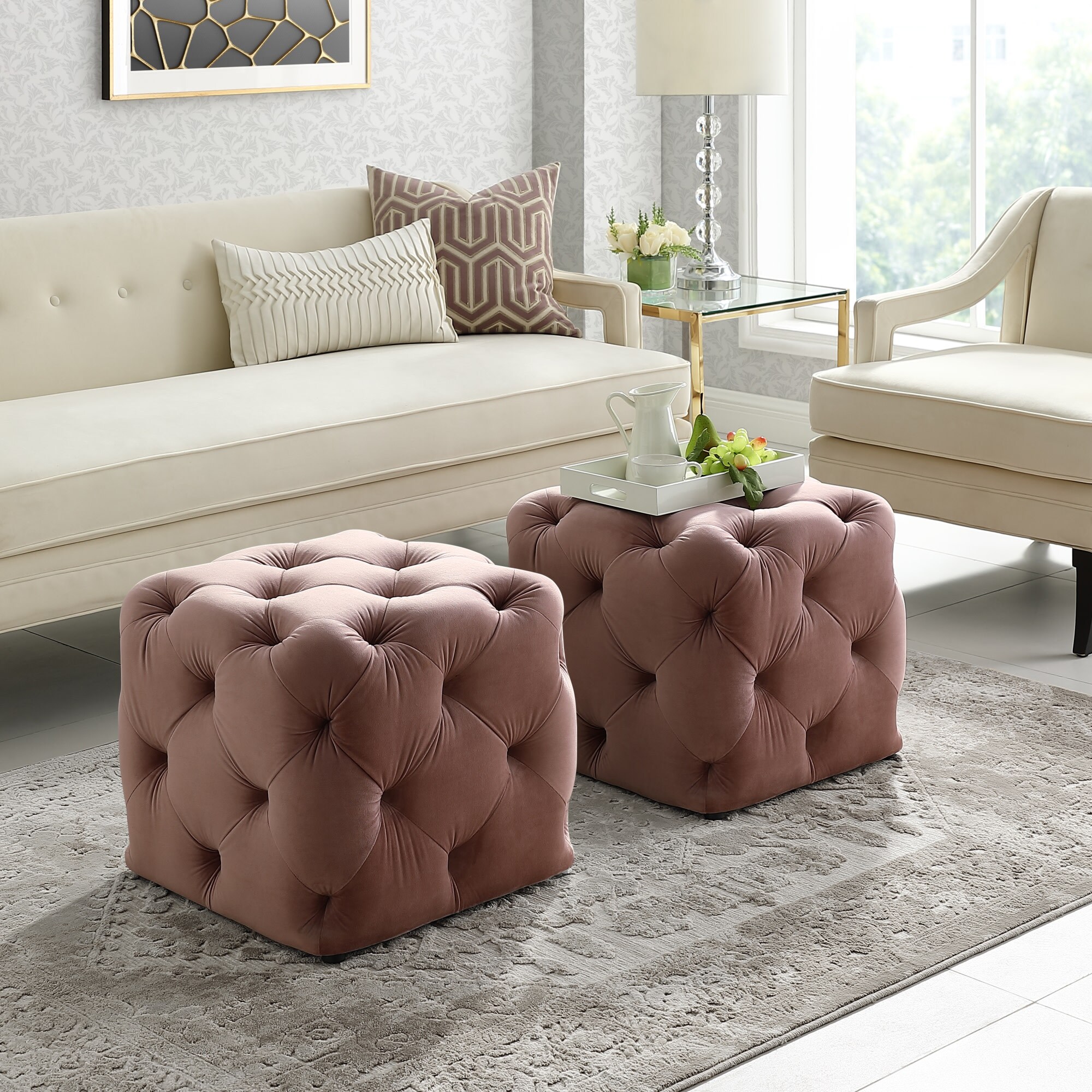 Inspired Home ON84-02BH-LS Indoor-Ottomans - View #2