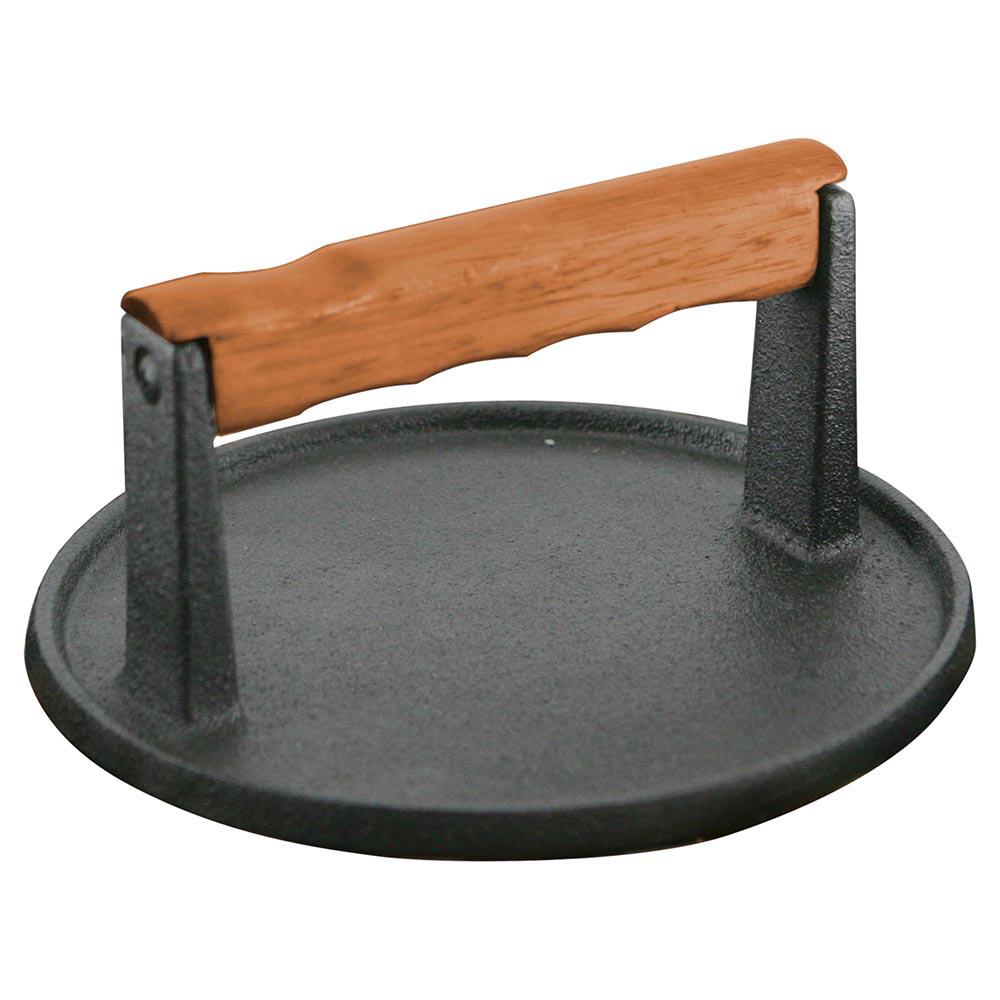 1pc Smash Burger Press, Bacon Press for Griddle, Round Cast Iron