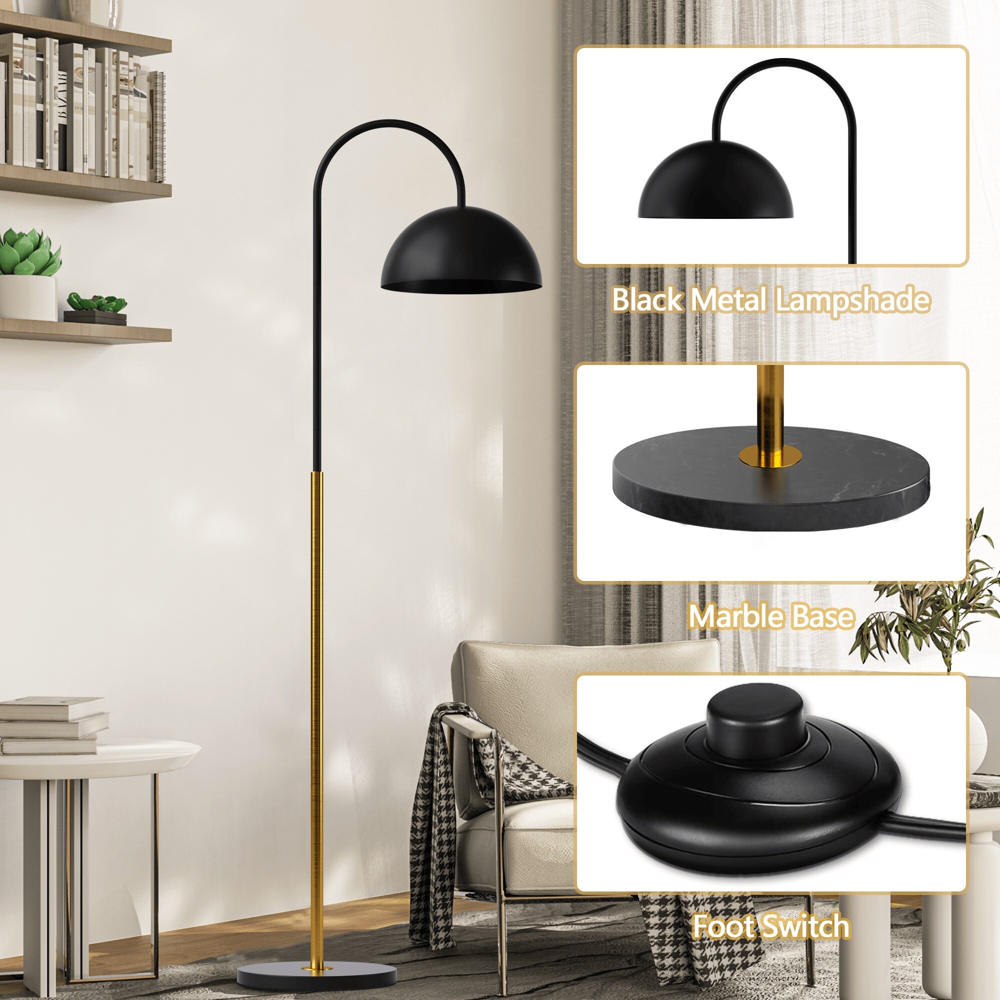 Maxax F260-BK floorlamps - View #6