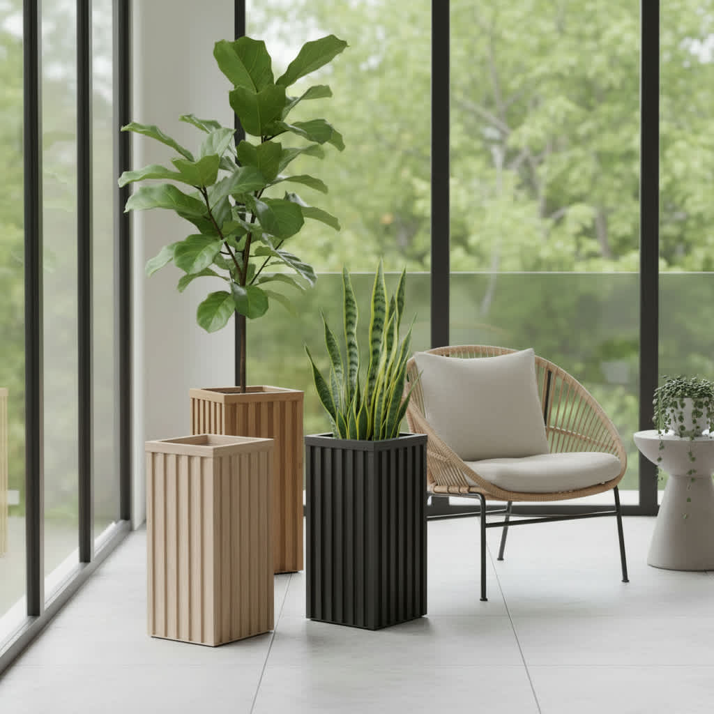 Vynxaria LEXY4468DJHWHYP018 Planter-Window-Box - View #4
