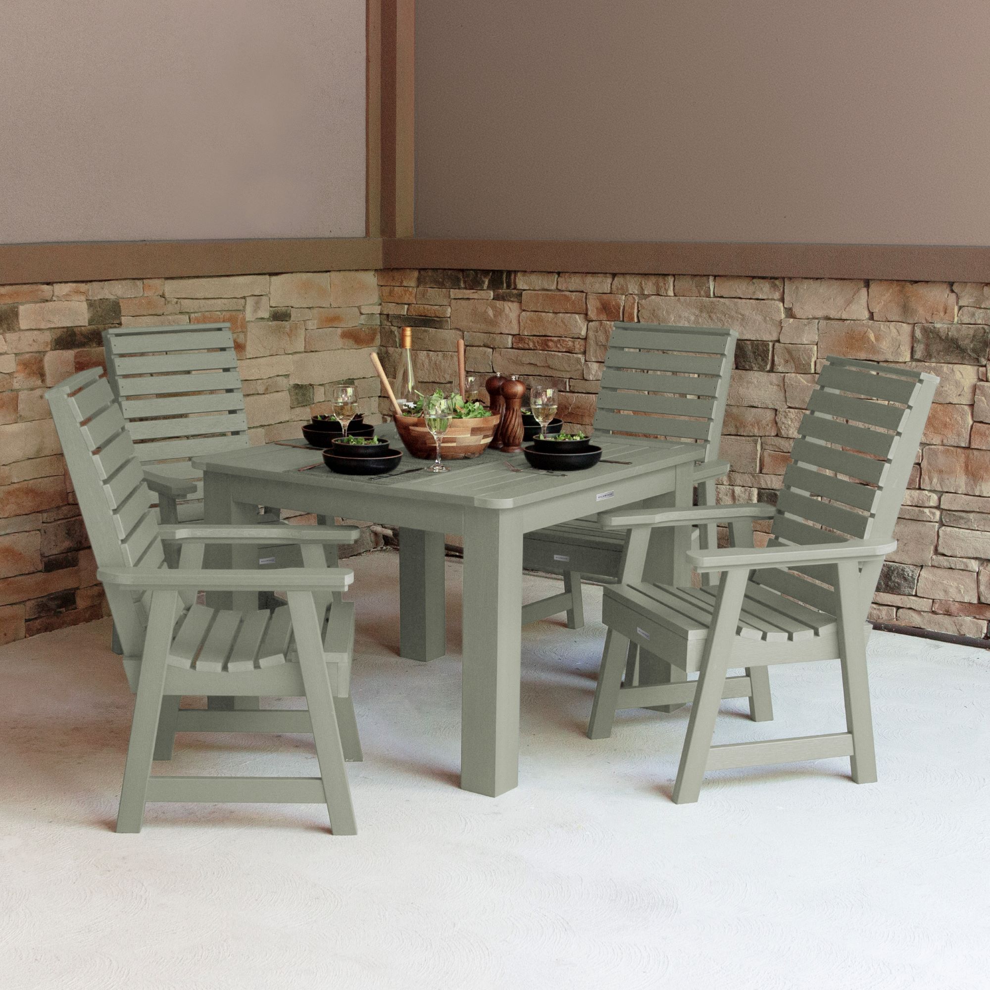 highwood AD-DNW44-EUC Patio-Dining-Sets - View #3