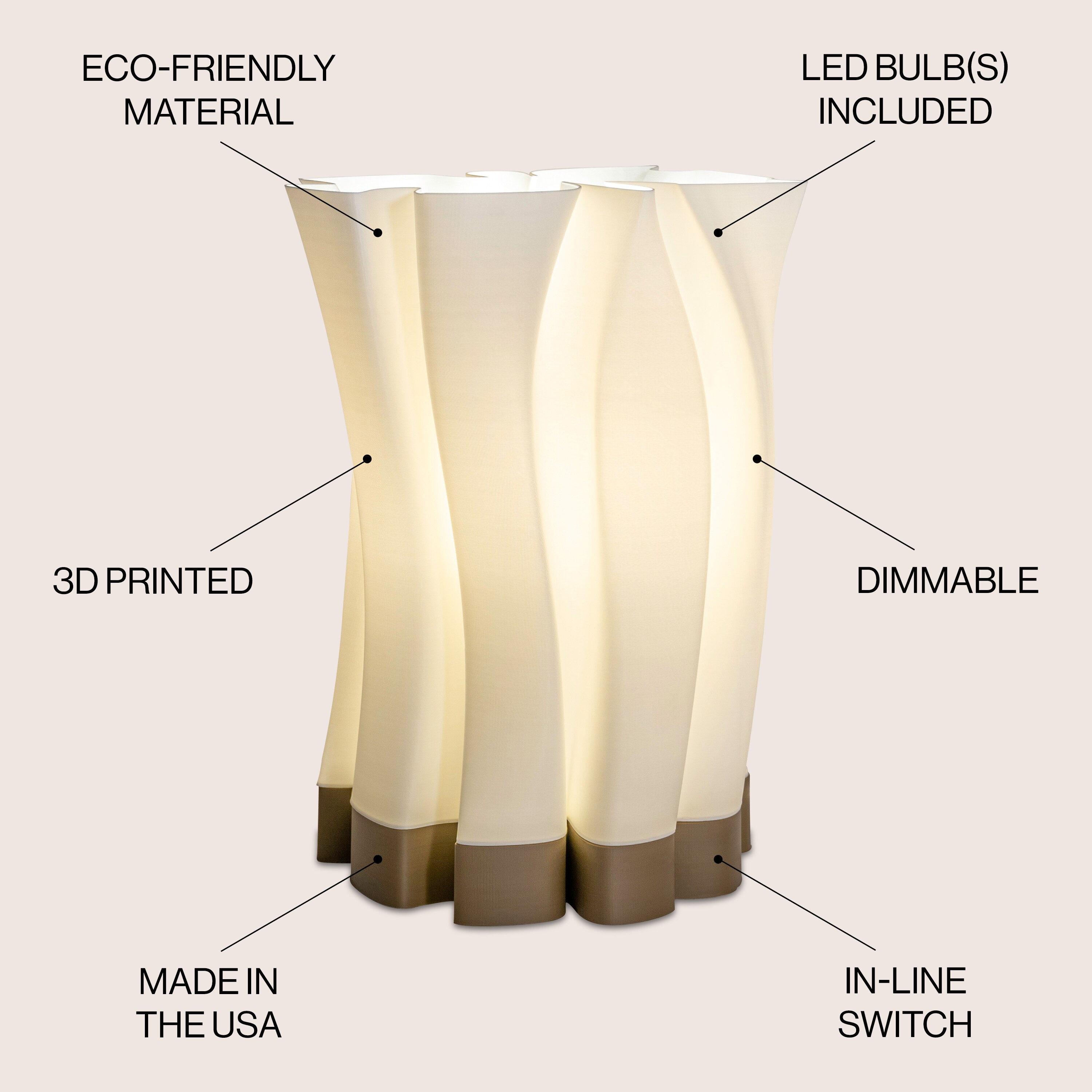 JONATHAN  Y USA1002A Table-Lamps - View #3