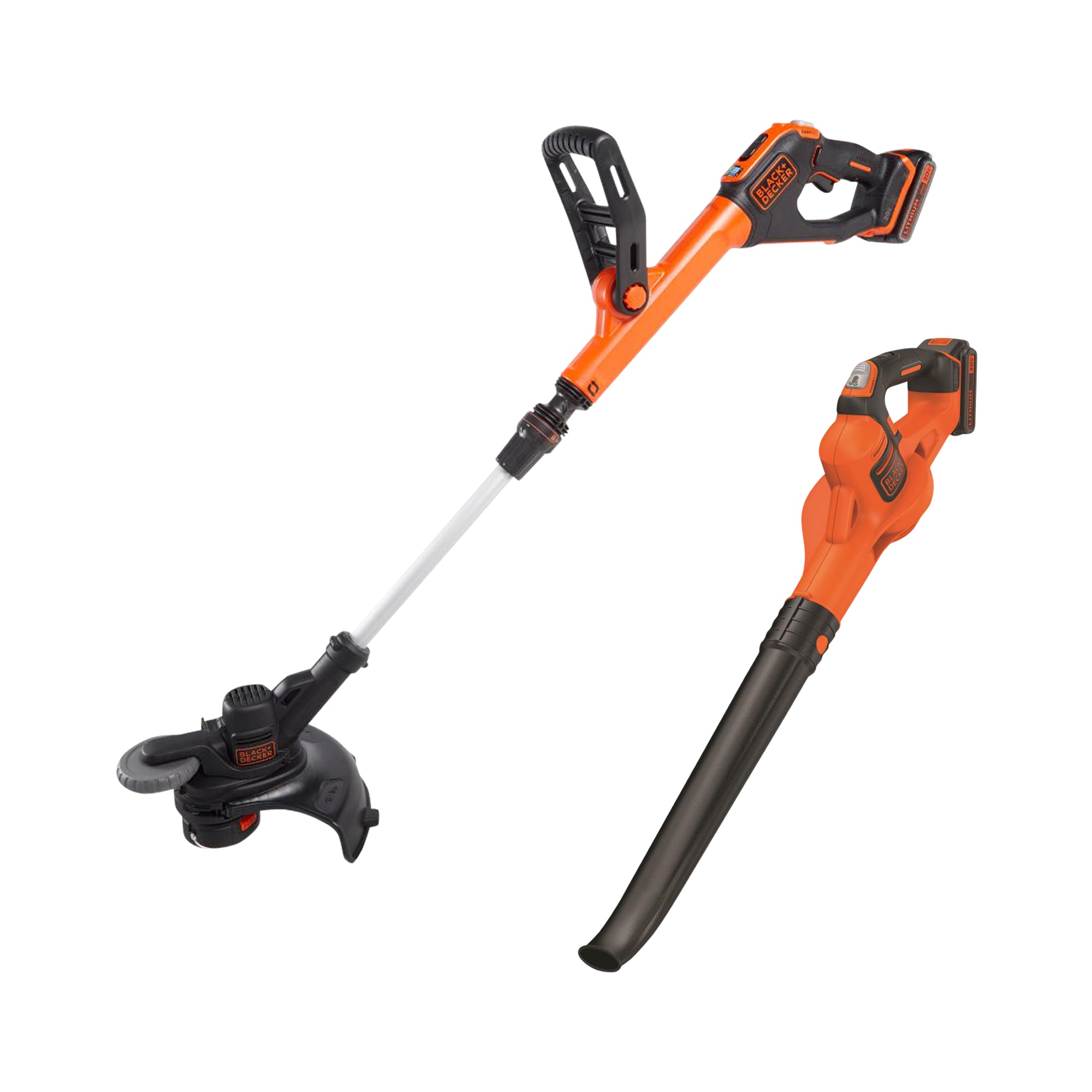 BLACK+DECKER EASYFEED 20-volt Max 12-in Straight Shaft Battery String  Trimmer 2 Ah (Battery and Charger Included)