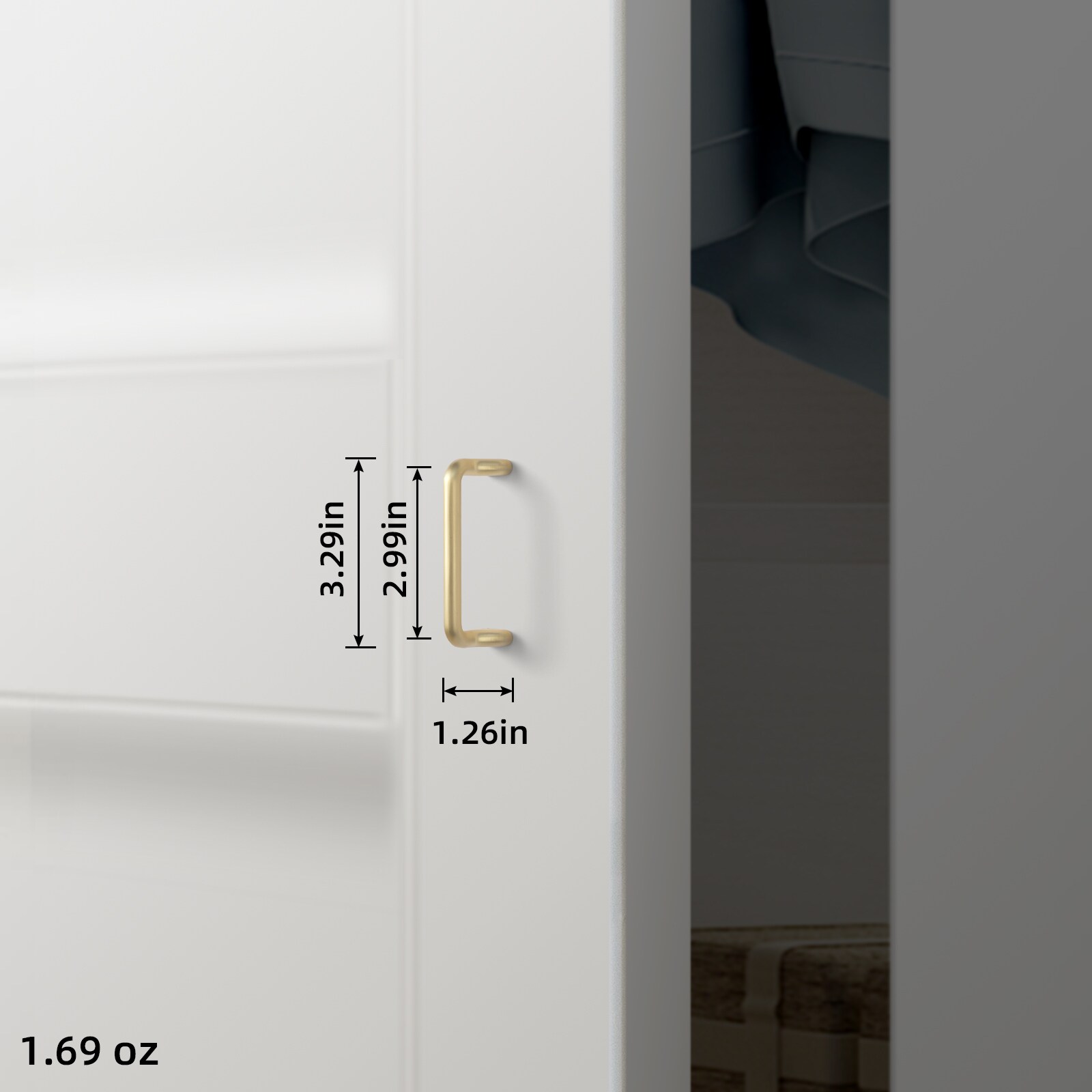 Miaokesen 2303TLS-76 Cabinet-Pulls - View #2