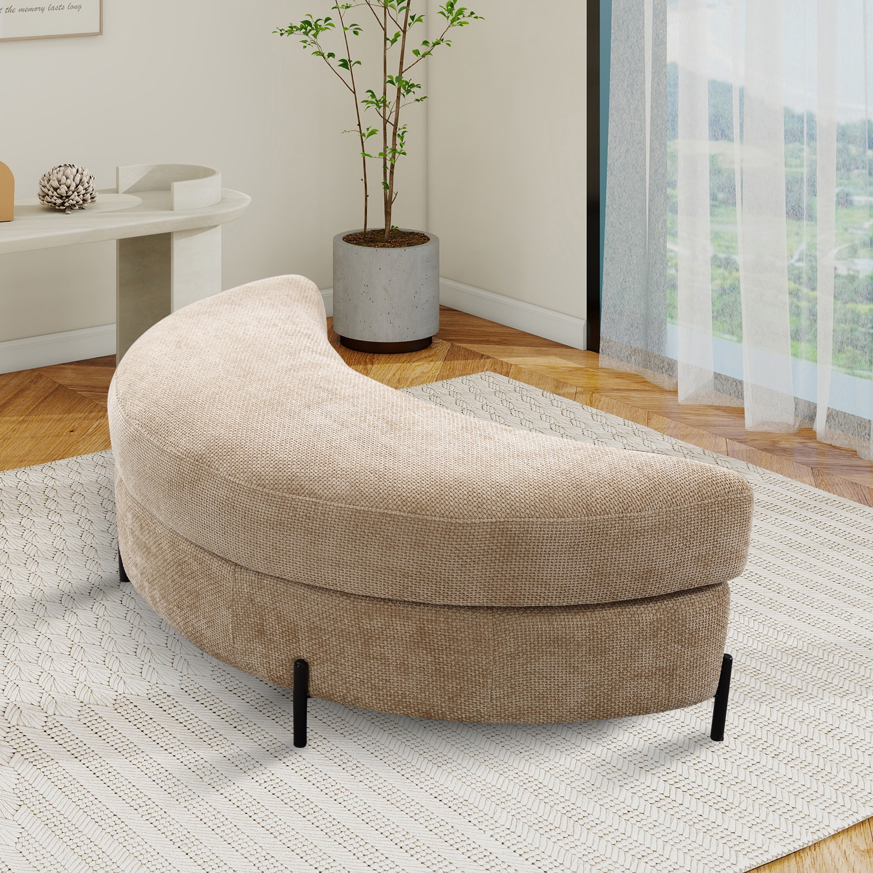 Hrinhom HC-W4004-WHEAT Indoor-Ottomans - View #6