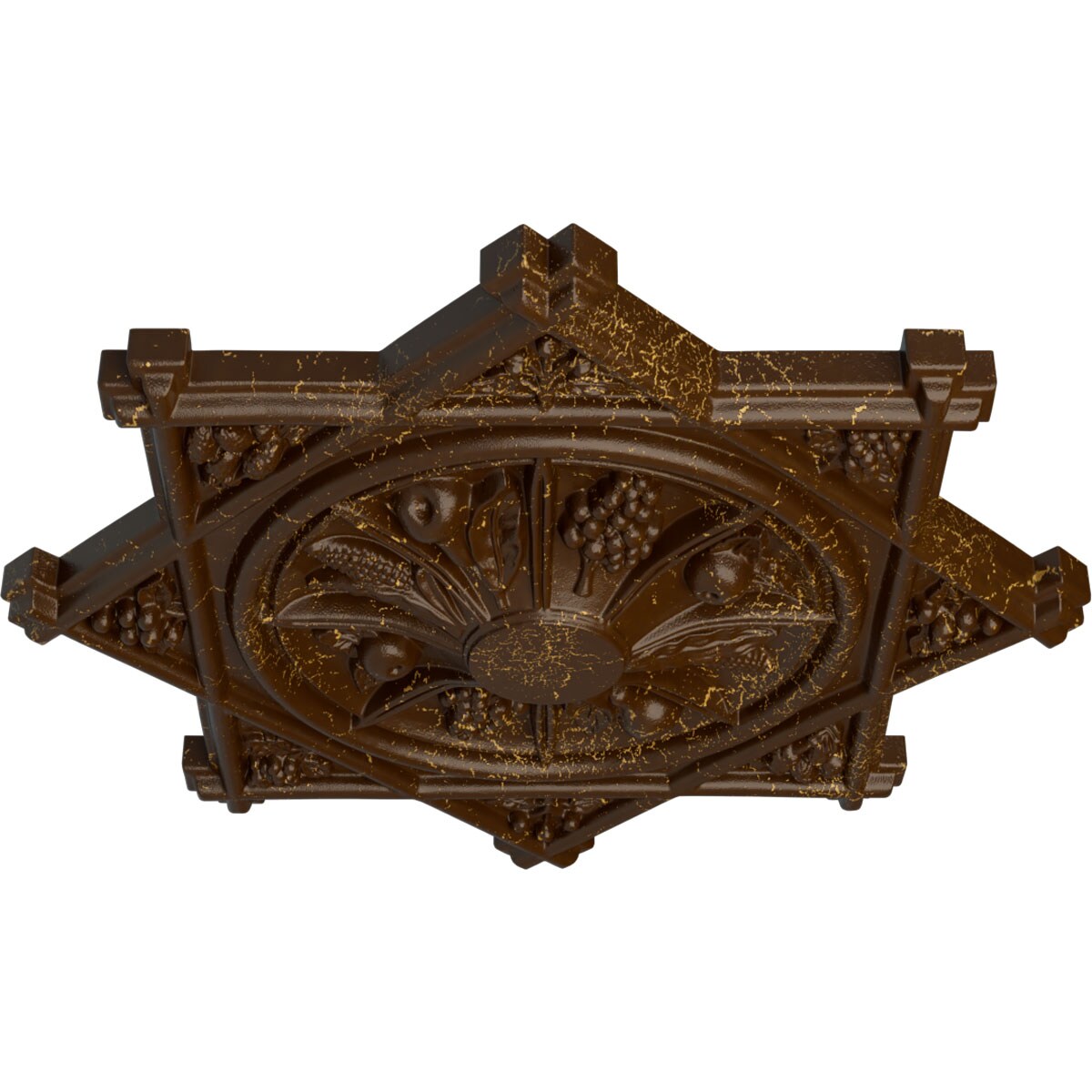 Ekena Millwork CM38ANRBC Ceiling-Medallions - View #2