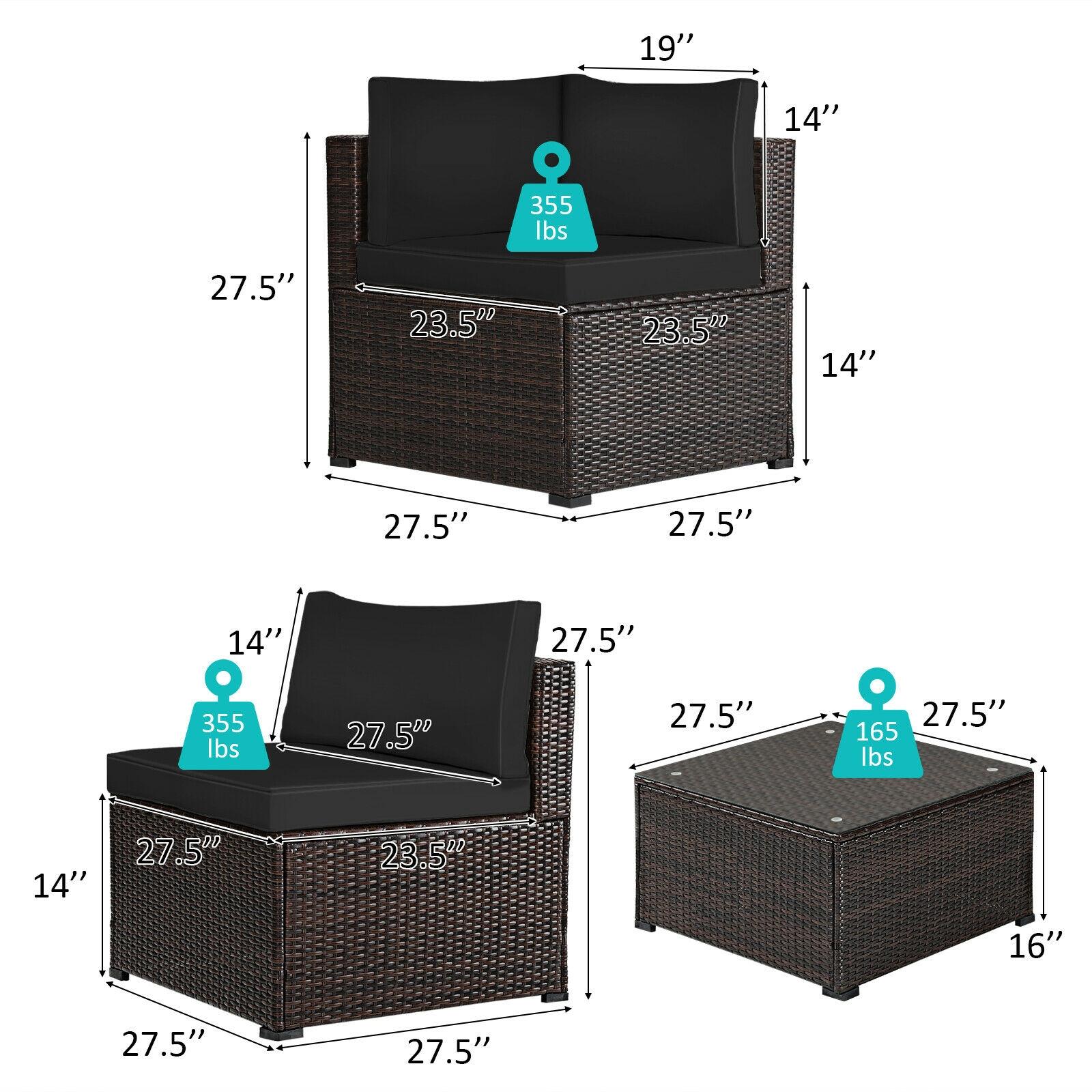 BABOOM BOM-0624DK+-CO Patio-Conversation-Sets - View #7