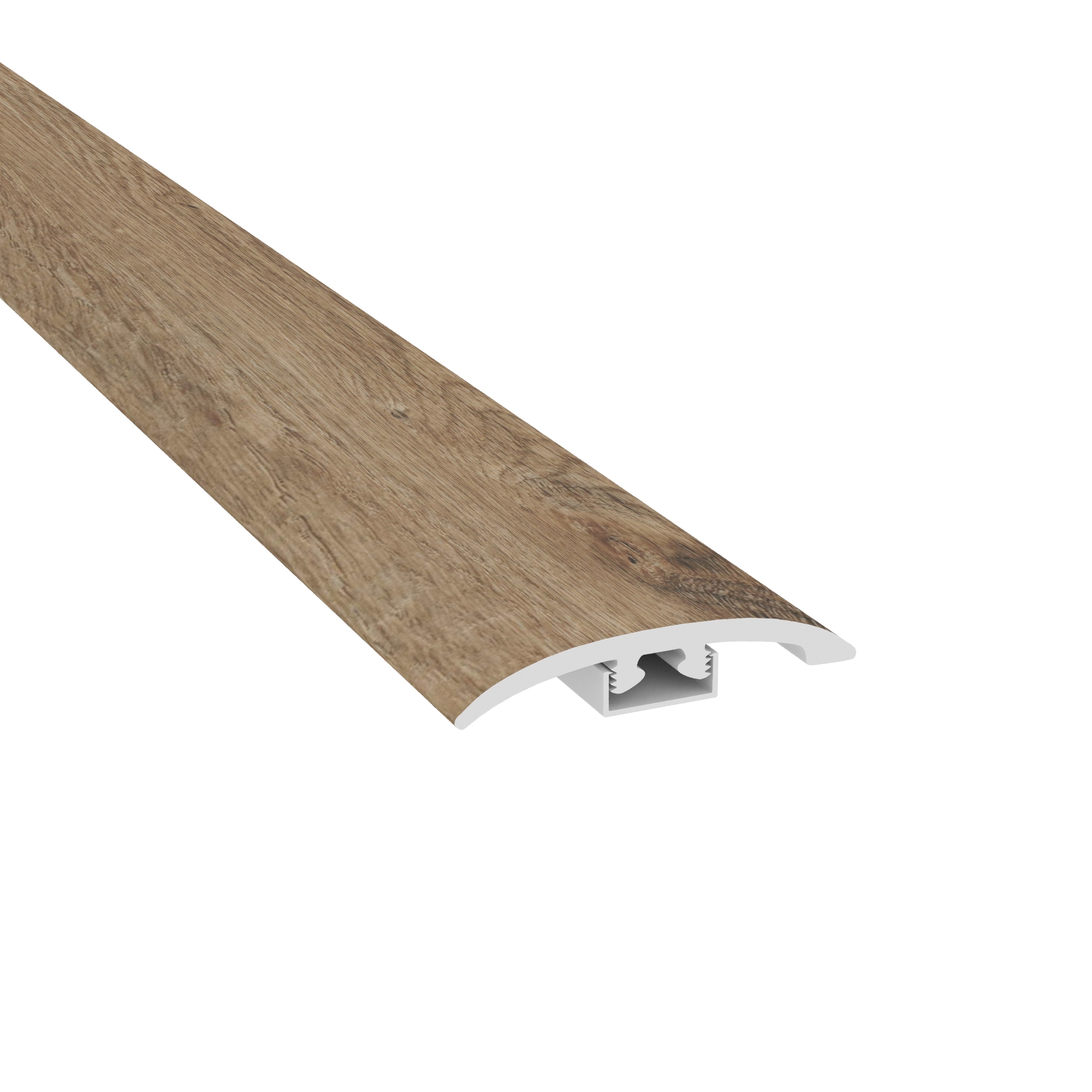CALI 7904512323 Brown 0.28-in T x 1.93-in W x 72.83-in L PVC Multi-purpose Floor Moulding