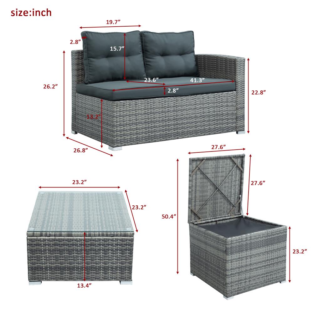 Clihome SL-172WY-EA Patio-Conversation-Sets - View #8