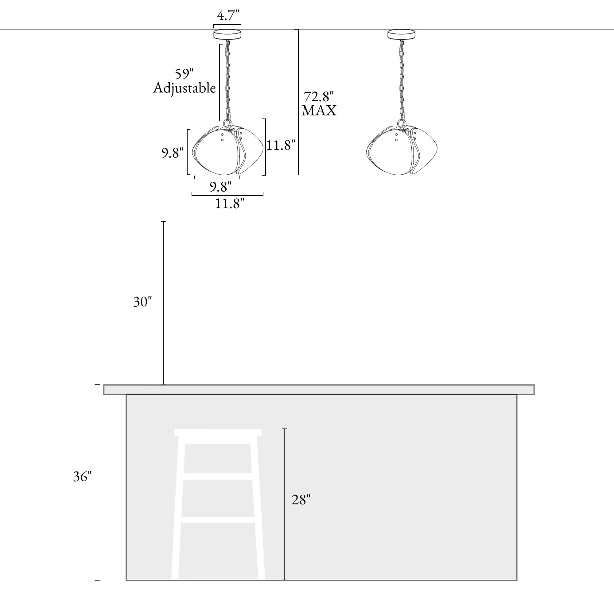 LNC HA05358 Pendant-Lights - View #15