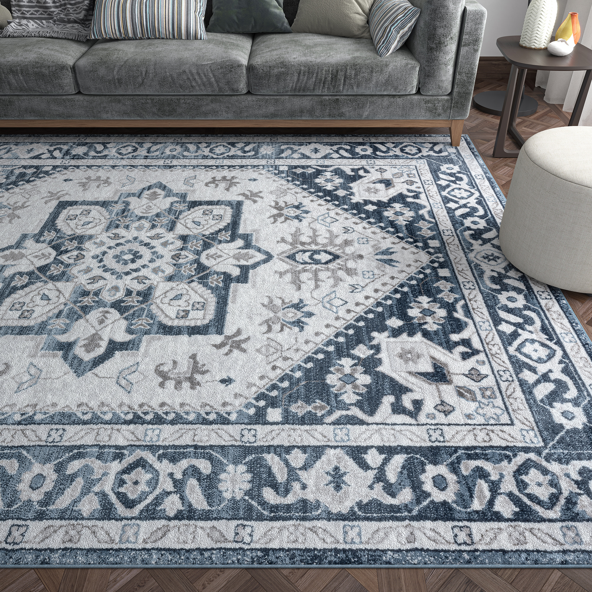 Tayse NEX2201 2X8 rugs - View #6