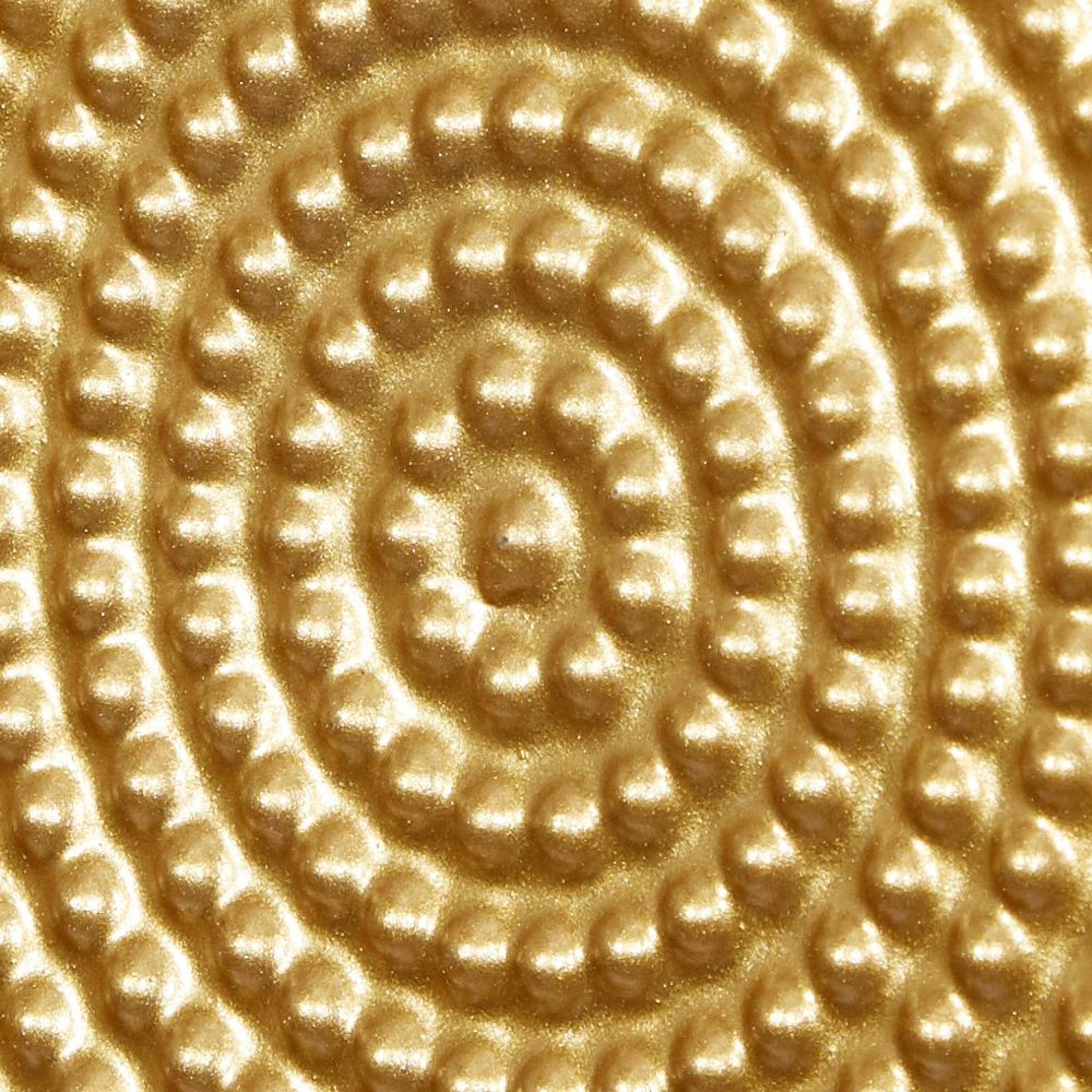 Gold Circular Iron Bohemian Wall Sculpture