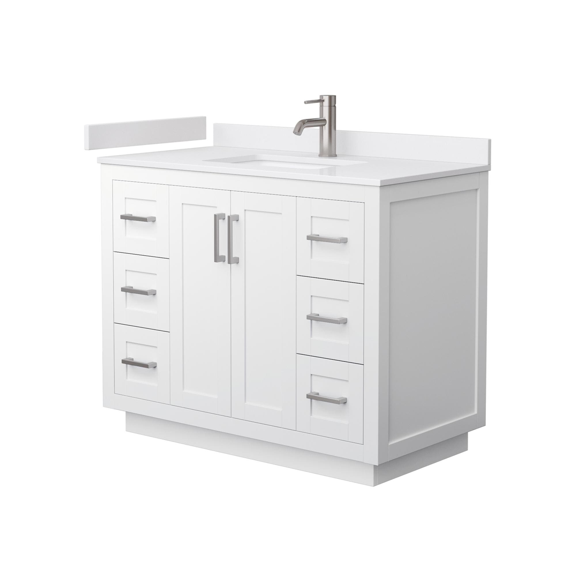 Wyndham Collection WCF292942SWHWCUNSMXX Bath-Vanity-Combo - View #2