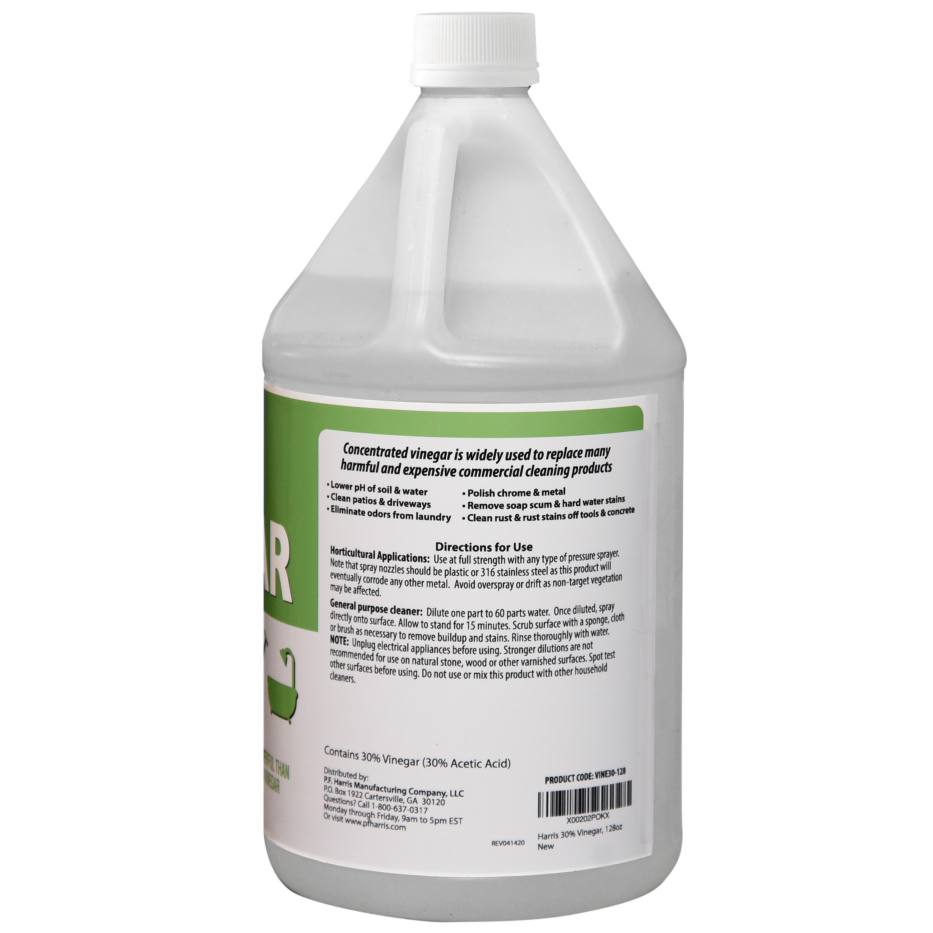 Harris 30% 1-Gallon Vinegar Liquid All-Purpose Cleaner at Lowes.com