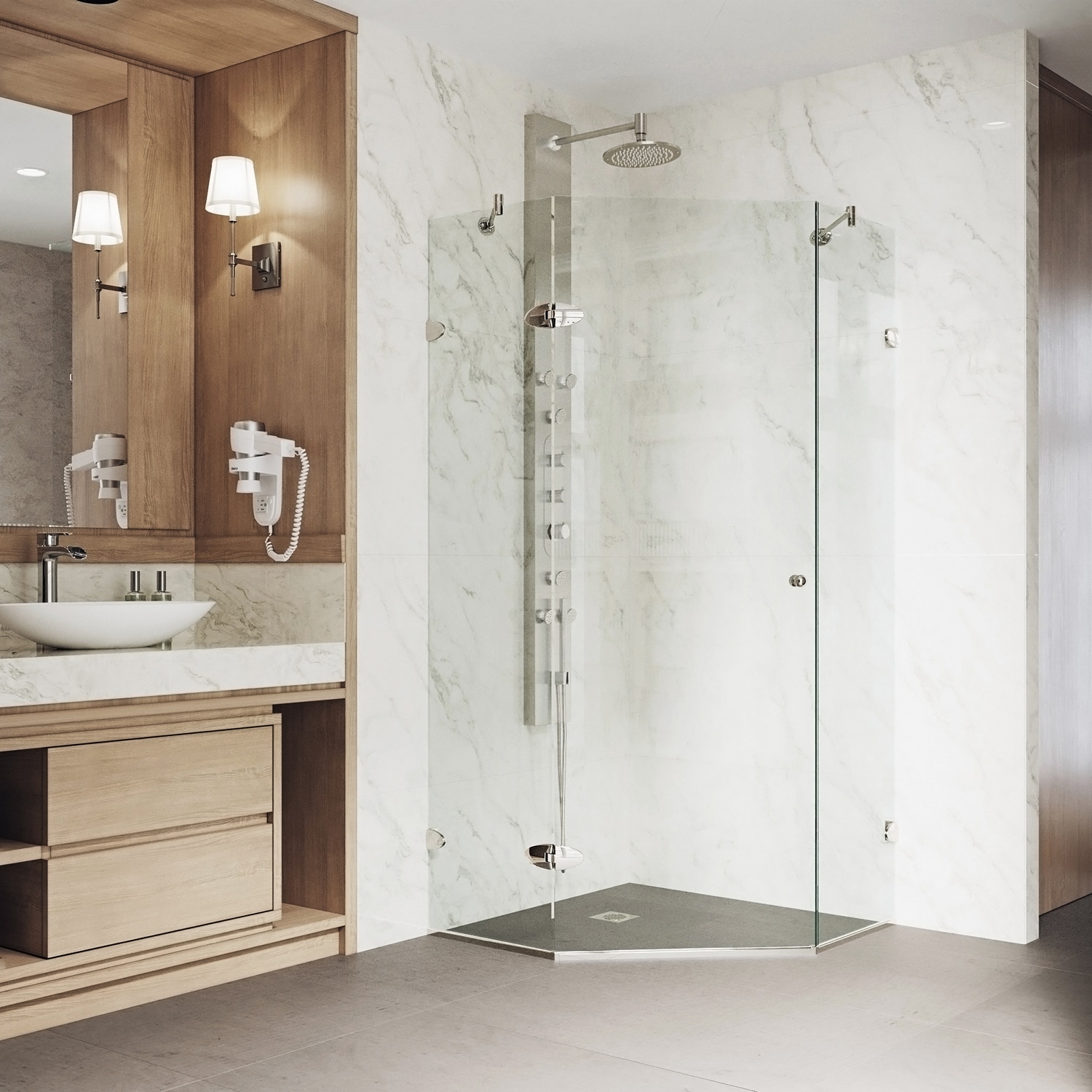VIGO VG6061BNCL42 Shower-Doors - View #4