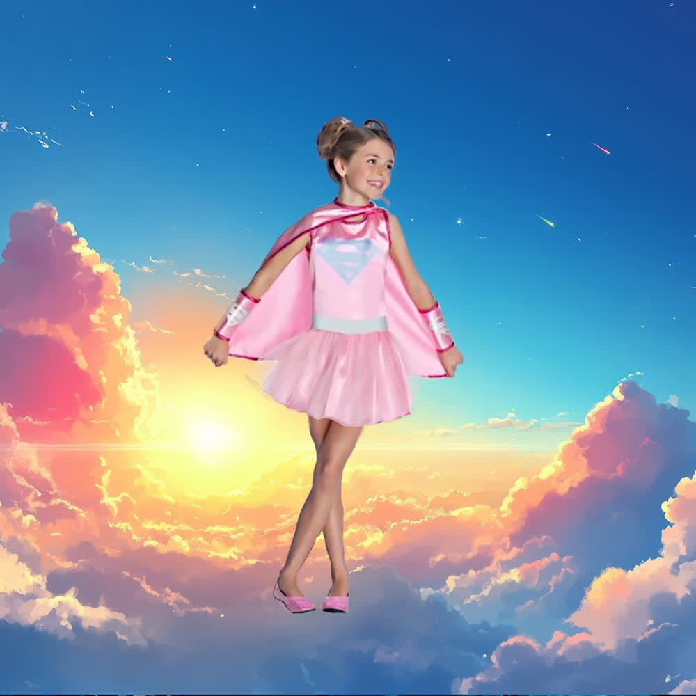 supergirl pink dress Rubies DC Comics Supergirl Pink Tutu Girl's Halloween Costume Size Large  12-14 at Lowes.com