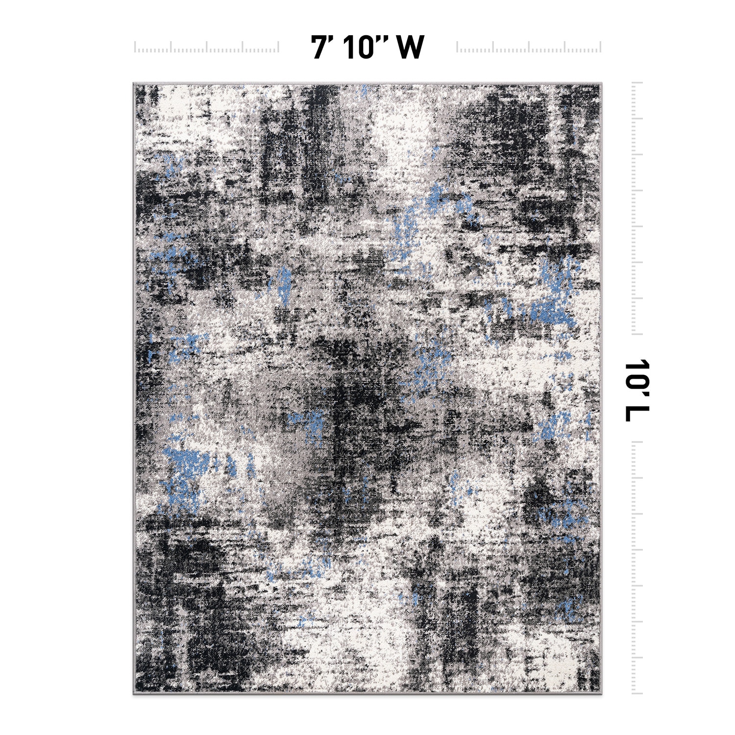 World Rug Gallery 977BLUE8X10 rugs - View #2