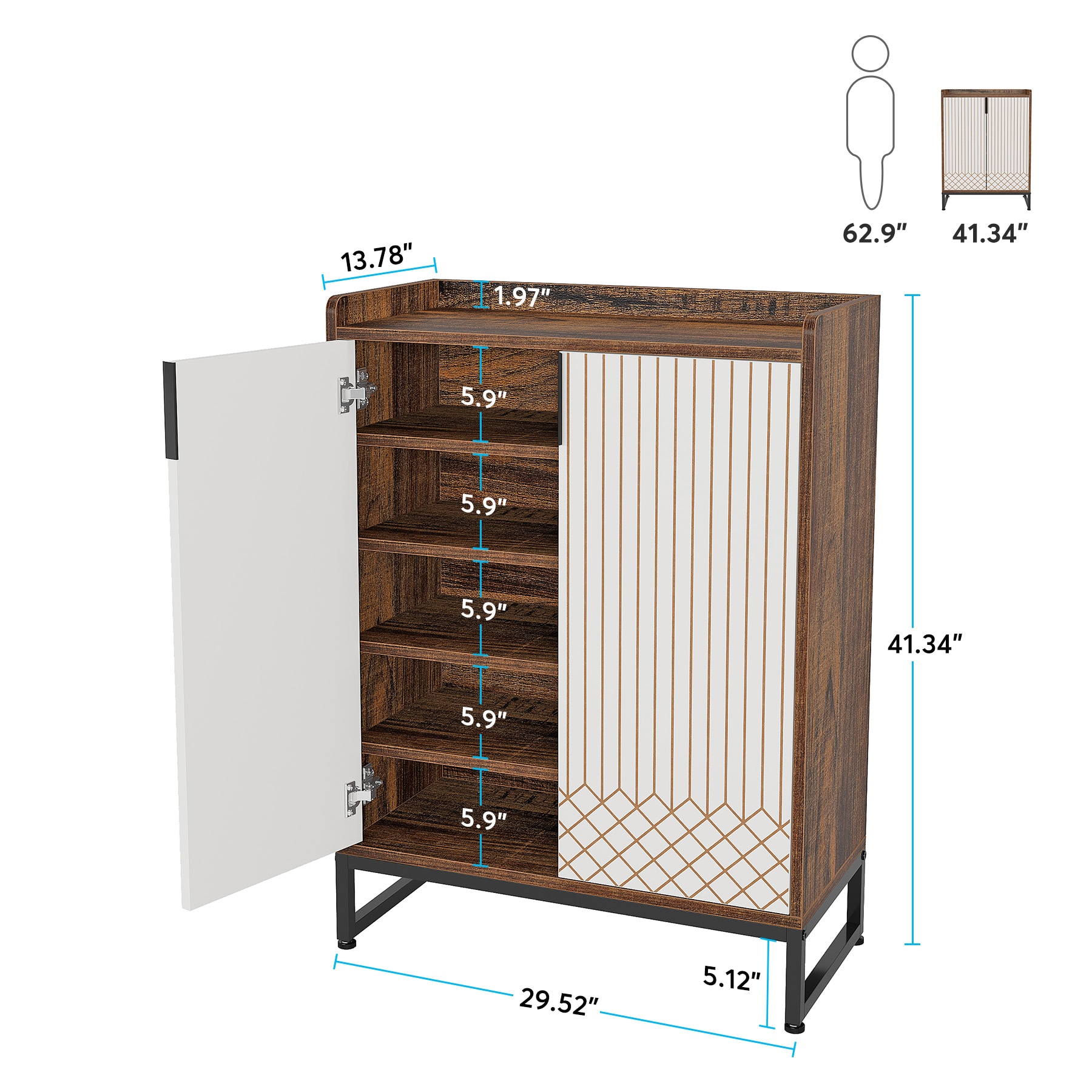 Tribesigns HOGA-XK00274 Shoe-Racks - View #6